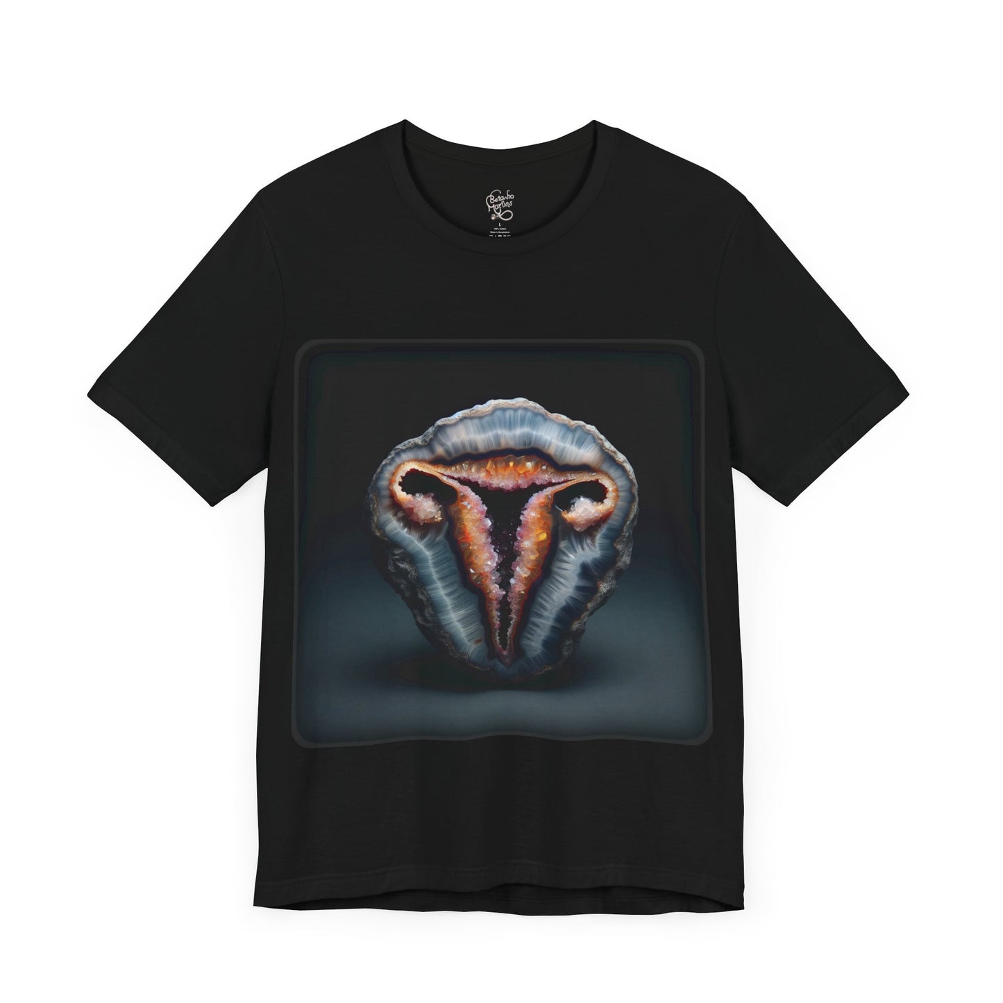 Uterus - Geode 2 (Unisex Jersey Short Sleeve T-Shirt)