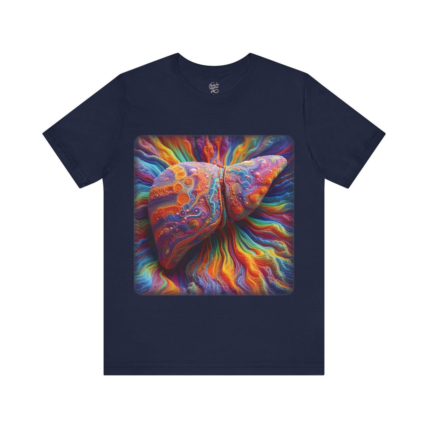 Liver - Colourful 2 (Unisex Jersey Short Sleeve T-Shirt)