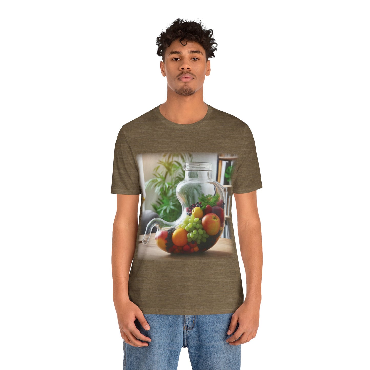 Stomach - Jar 1 (Unisex Jersey Short Sleeve T-Shirt)