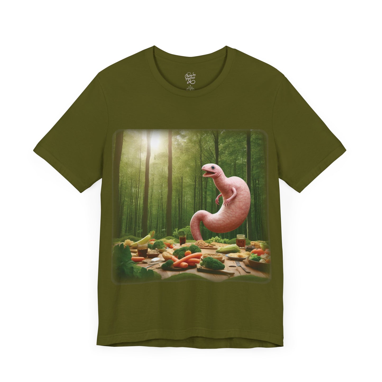 Stomach - Voracious predator (Unisex Jersey Short Sleeve T-Shirt)