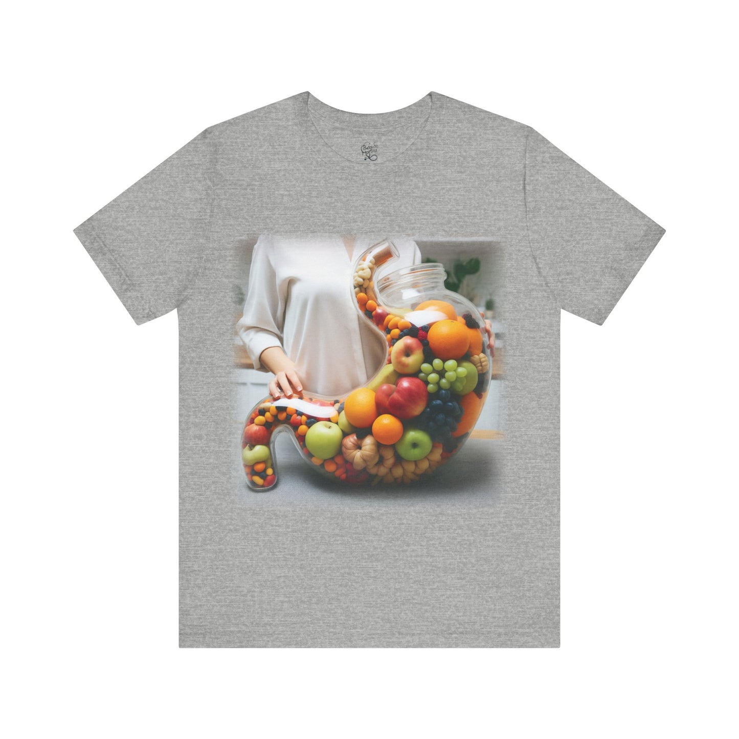 Stomach - Jar 2 (Unisex Jersey Short Sleeve T-Shirt)
