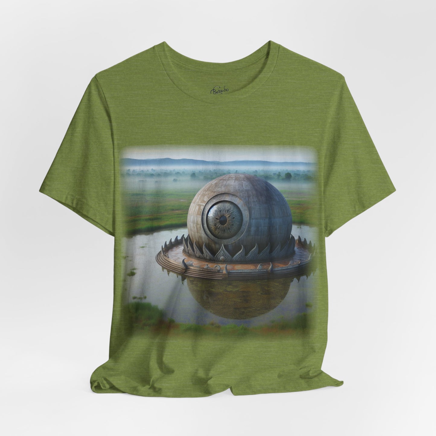 Eyes - Temple 1 (Unisex Jersey Short Sleeve T-Shirt)