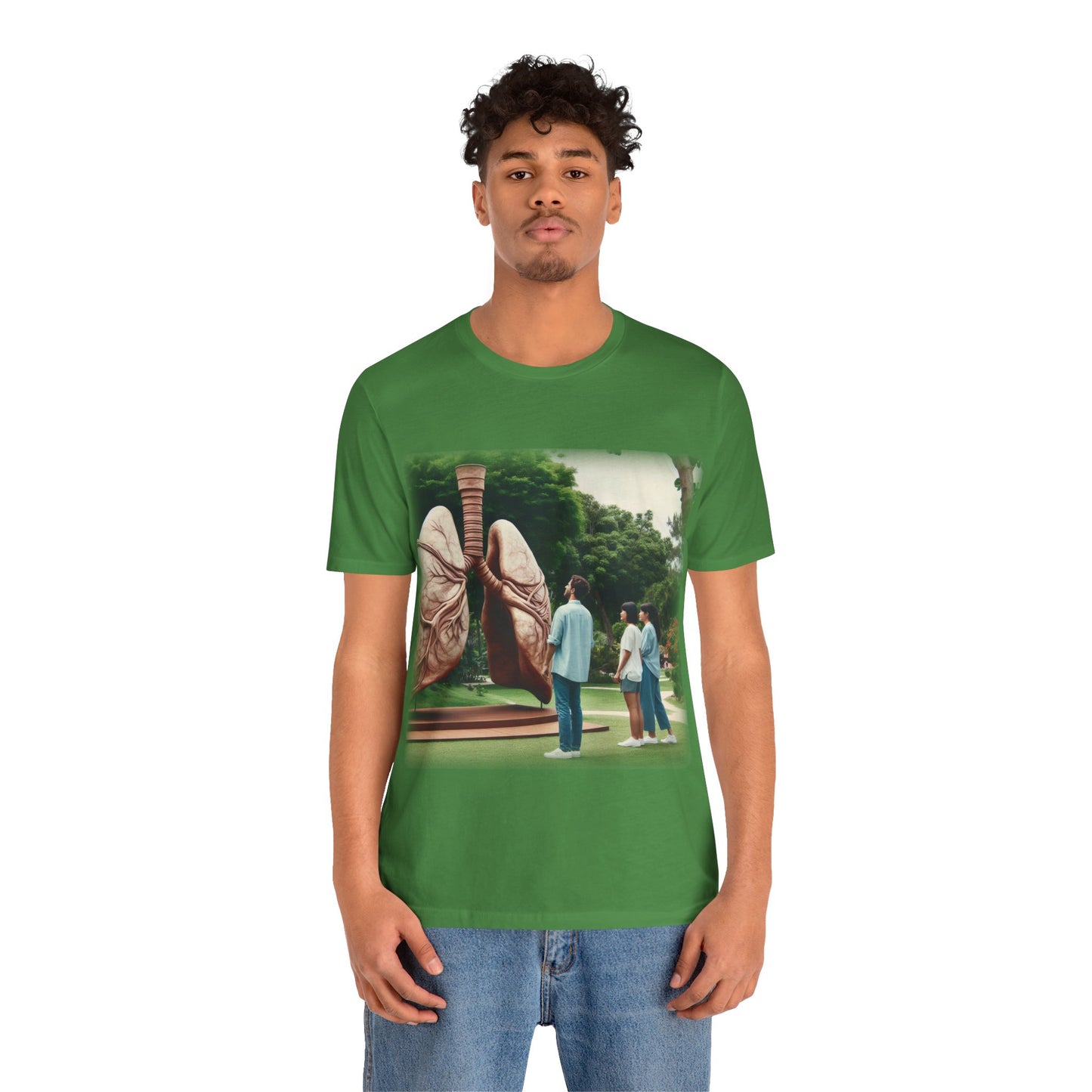 Lungs - The lung gardens 2 (Unisex Jersey Short Sleeve T-shirt)