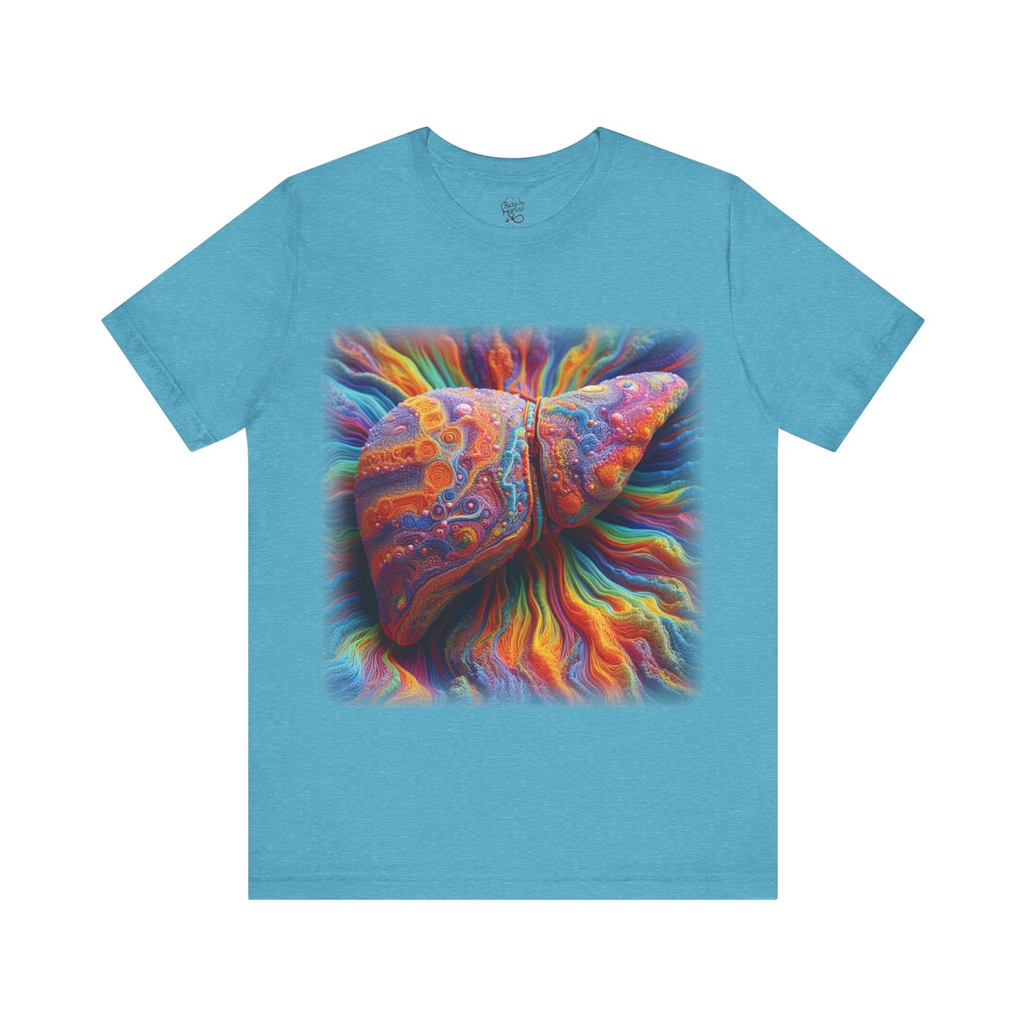 Liver - Colourful 2 (Unisex Jersey Short Sleeve T-Shirt)