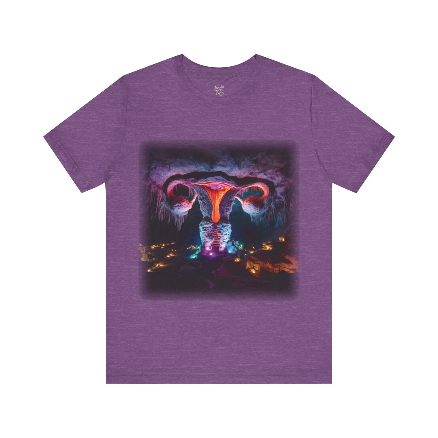 Uterus - The cave 1 (Unisex Jersey Short Sleeve T-shirt)