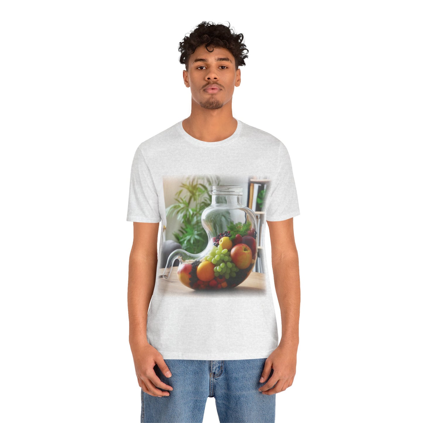 Stomach - Jar 1 (Unisex Jersey Short Sleeve T-Shirt)
