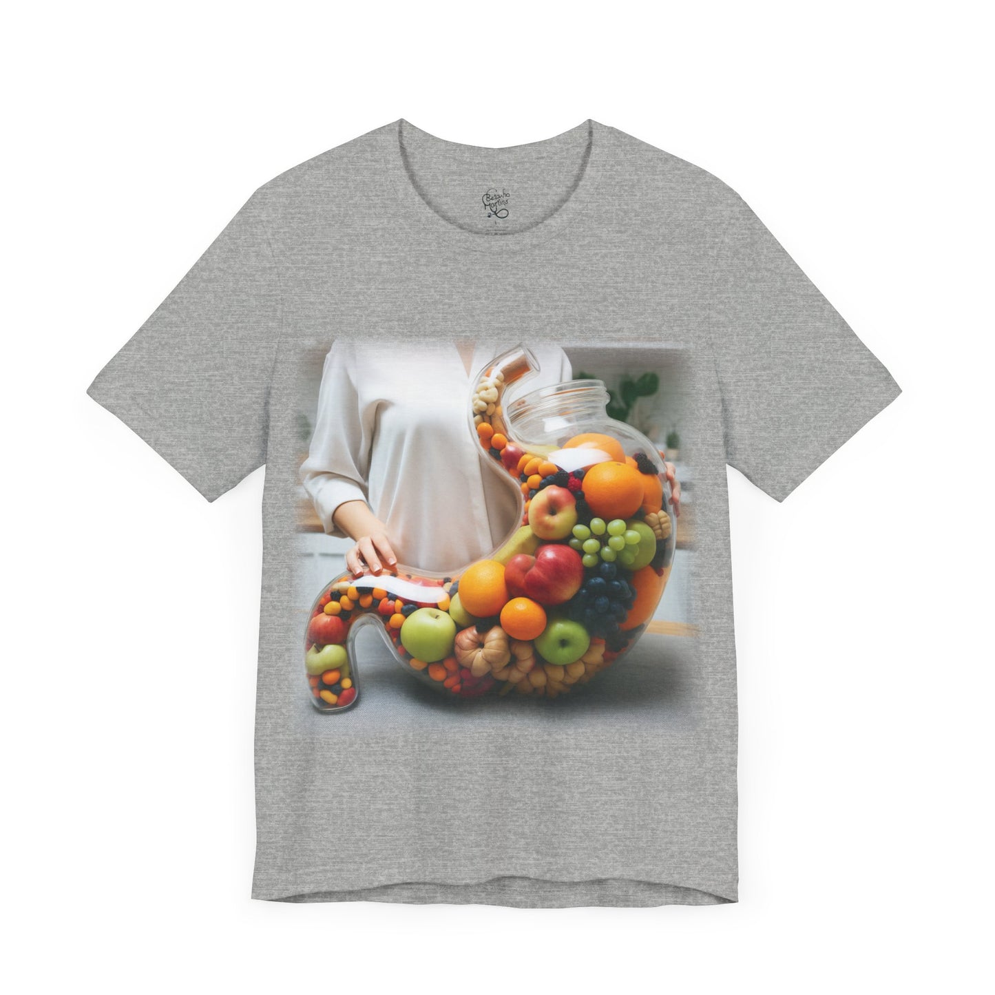 Stomach - Jar 2 (Unisex Jersey Short Sleeve T-Shirt)
