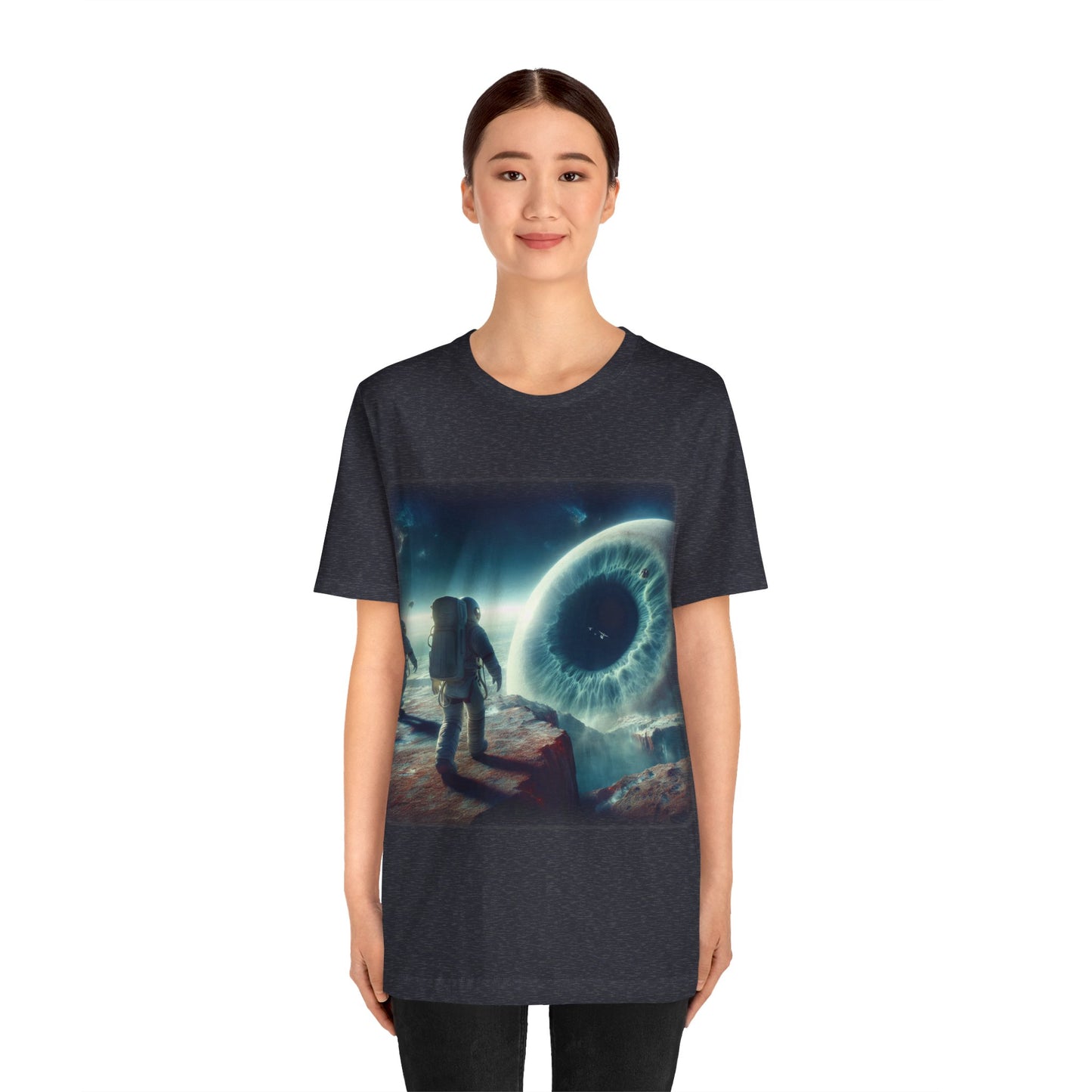 Eyes - Space 2 (Unisex Jersey Short Sleeve T-shirt)