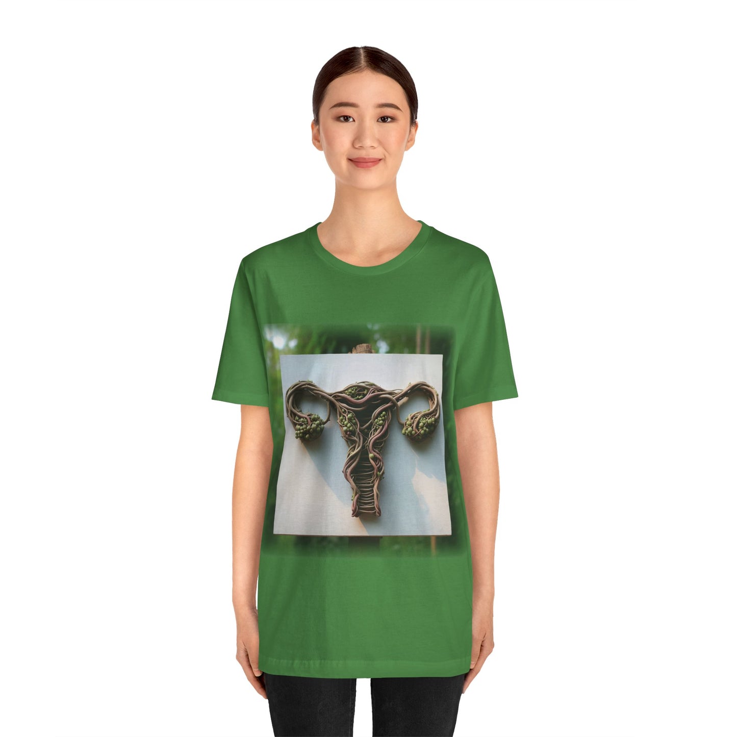 Vines - Uterus 2 (Unisex Jersey Short Sleeve T-shirt)
