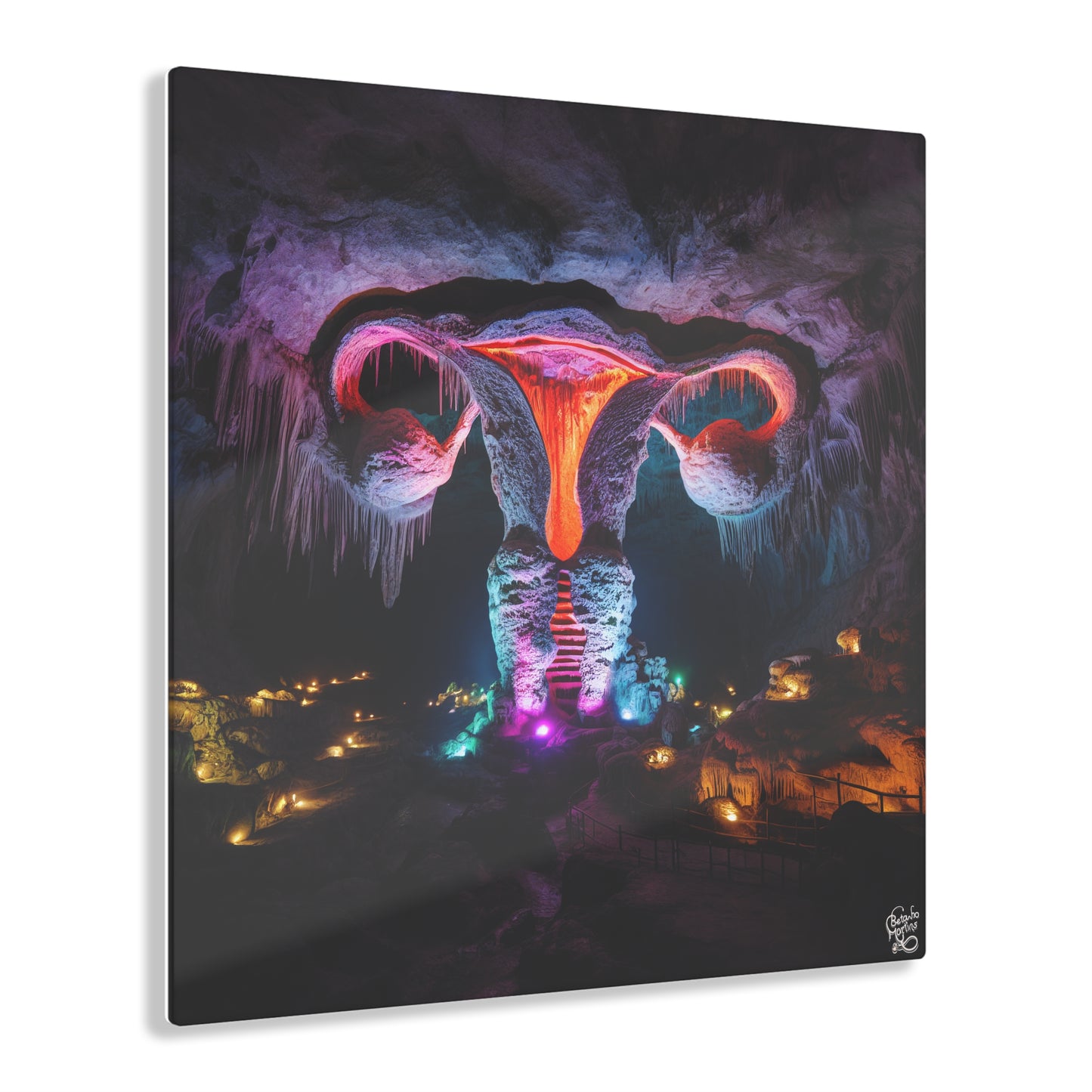 Uterus - The cave 1 - Acrylic Prints