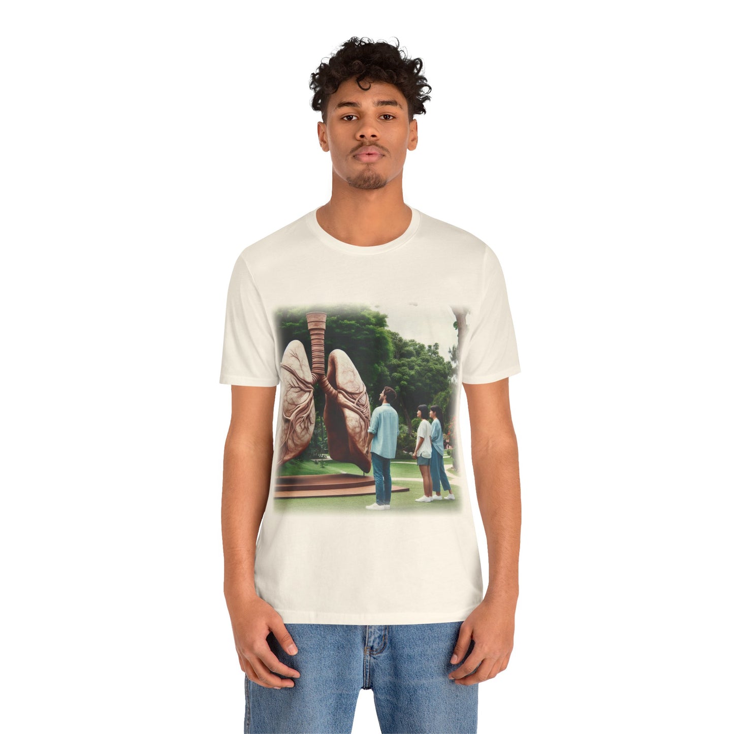 Lungs - The lung gardens 2 (Unisex Jersey Short Sleeve T-shirt)
