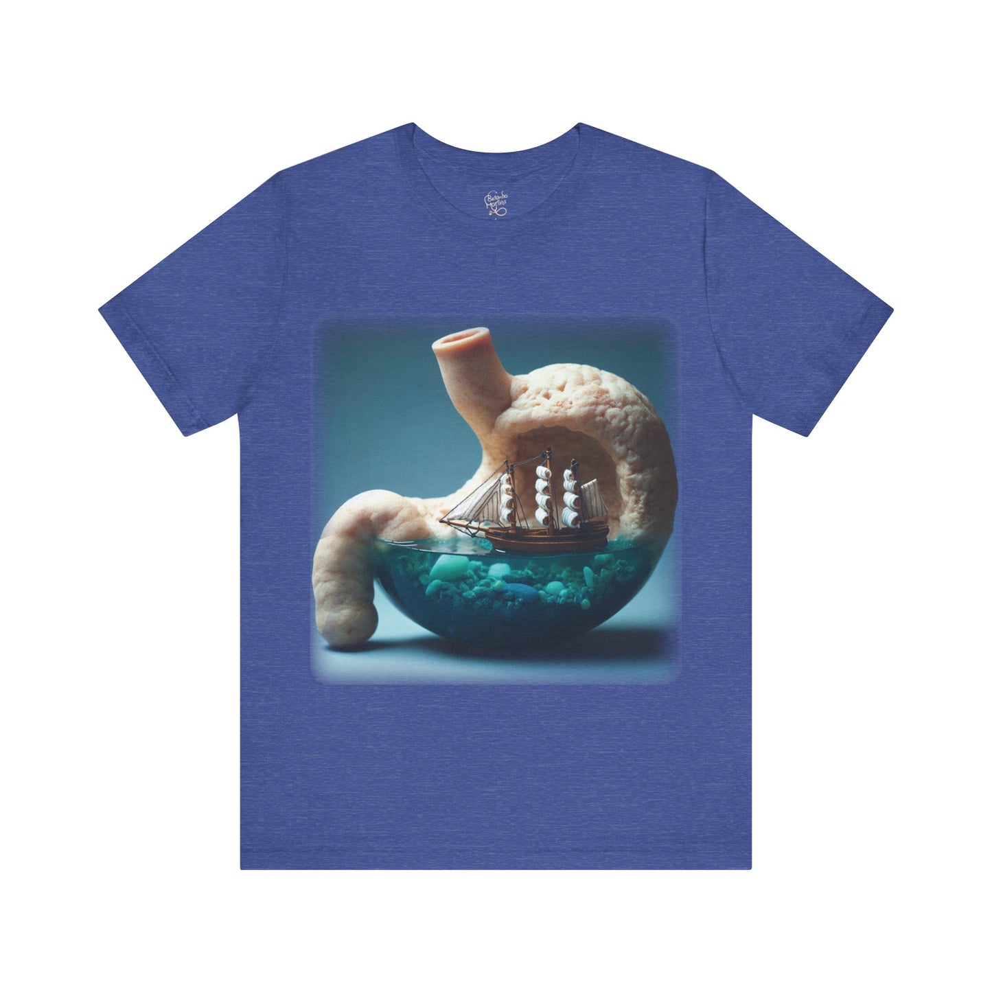 Stomach - Ship (Unisex Jersey Short Sleeve T-Shirt)