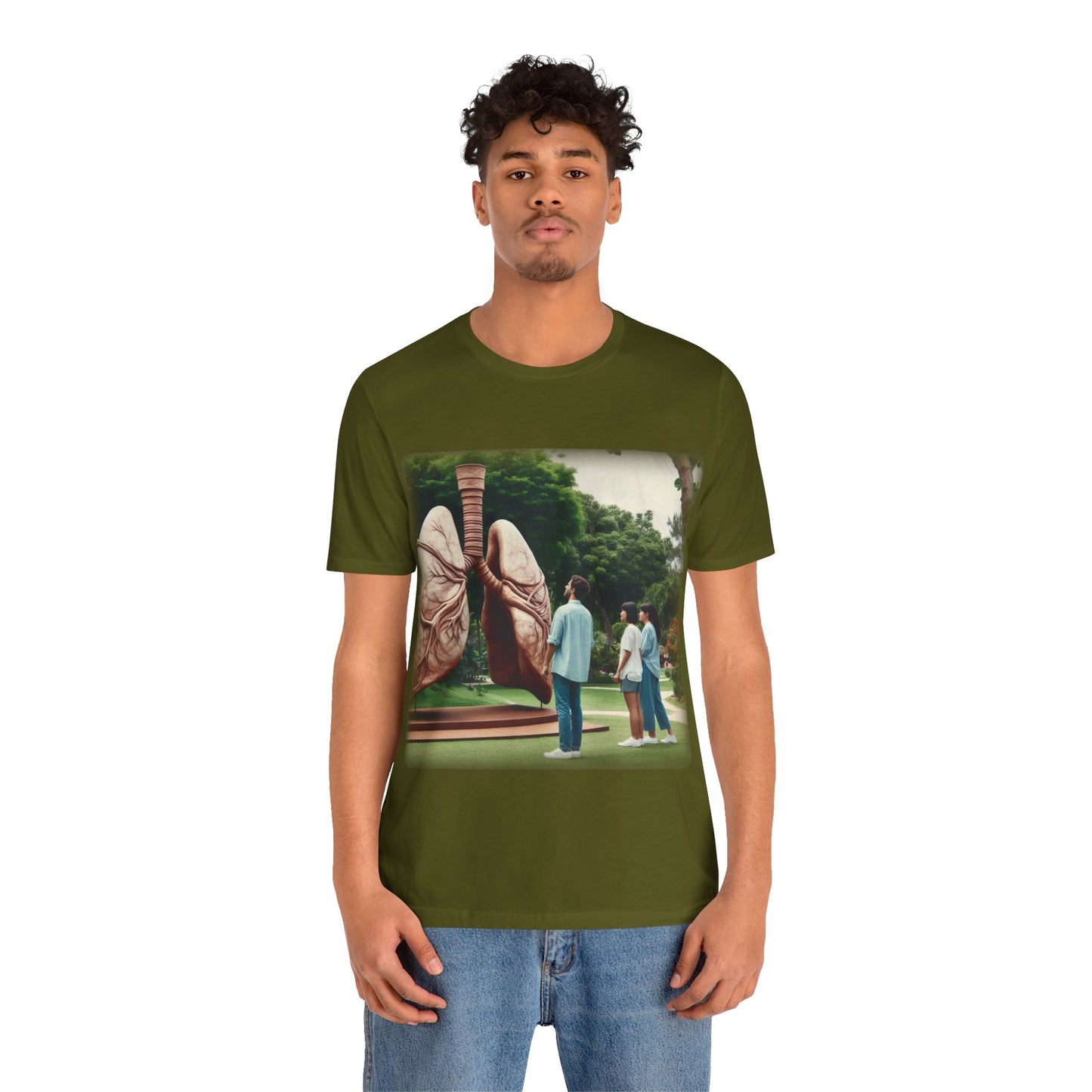 Lungs - The lung gardens 2 (Unisex Jersey Short Sleeve T-shirt)