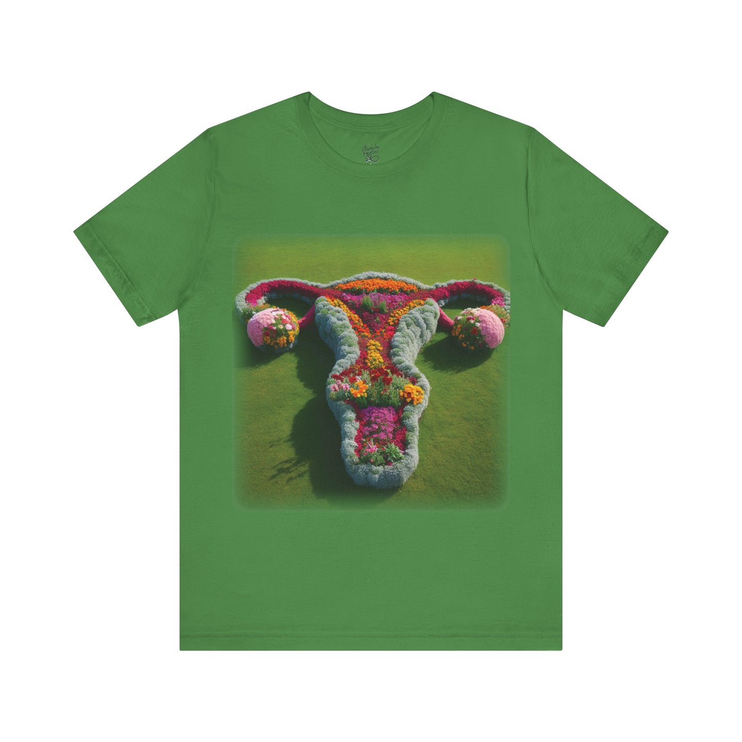 Uterus - Flower bed (Unisex Jersey Short Sleeve T-shirt)