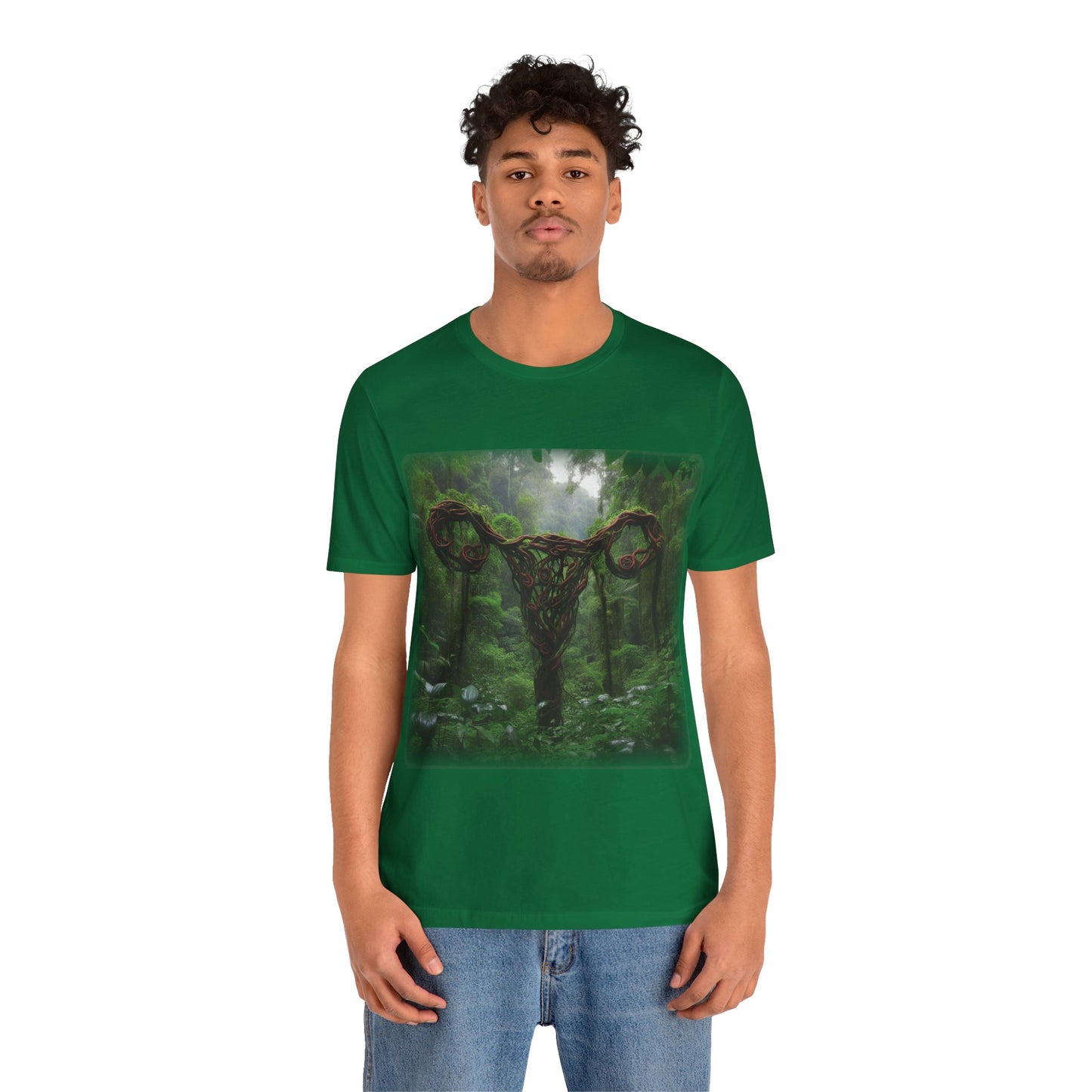 Vines - Uterus 1 (Unisex Jersey Short Sleeve T-shirt)