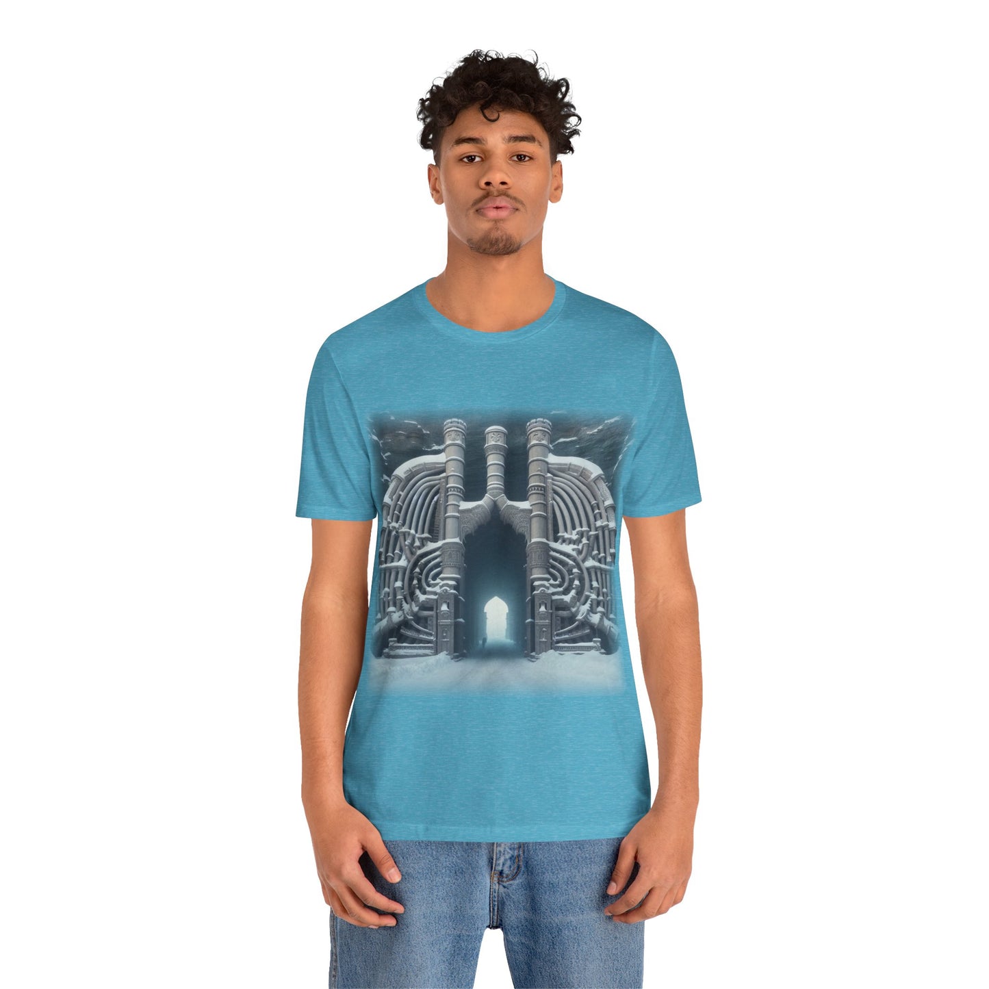 Lungs - The lung gates (Unisex Jersey Short Sleeve T-shirt)
