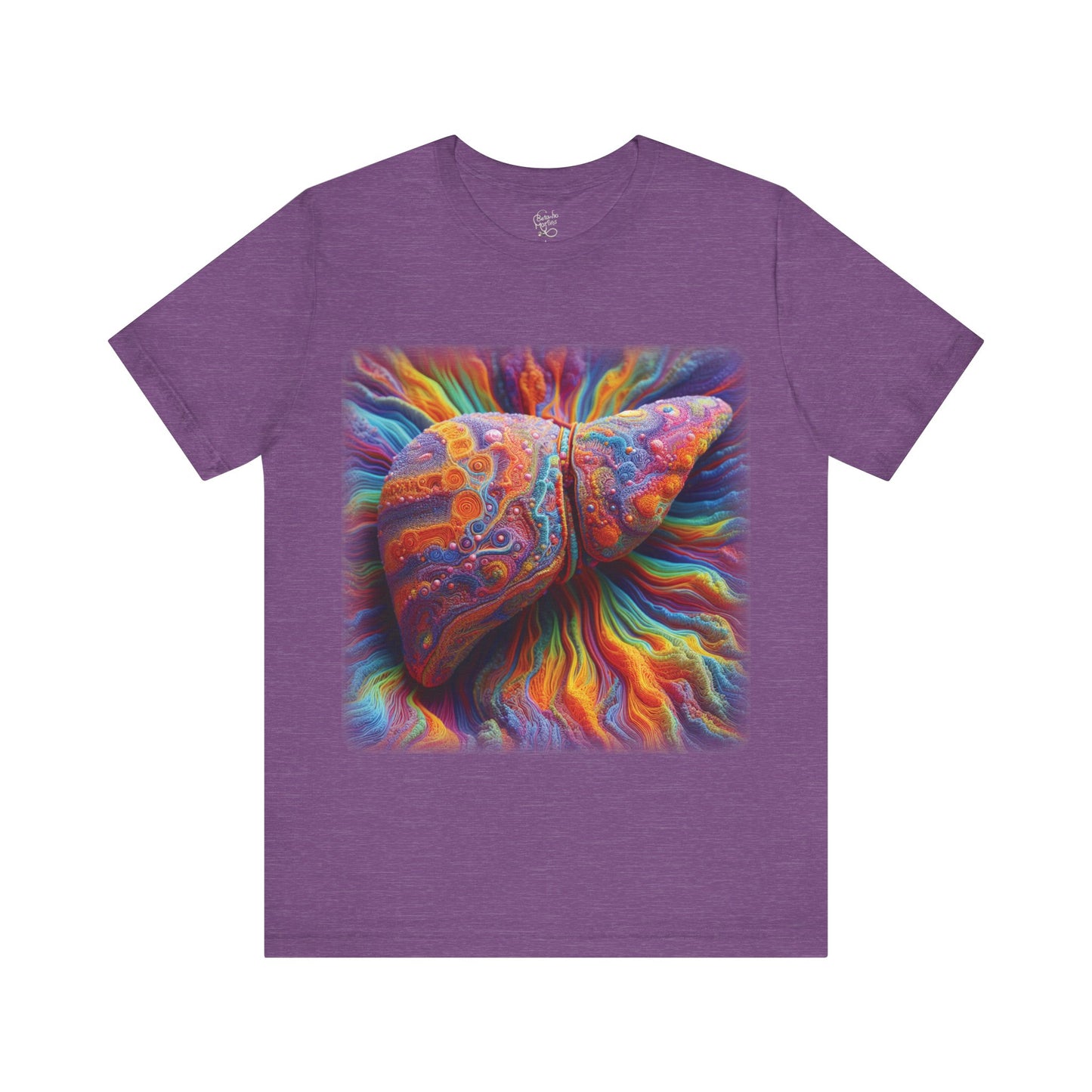 Liver - Colourful 2 (Unisex Jersey Short Sleeve T-Shirt)