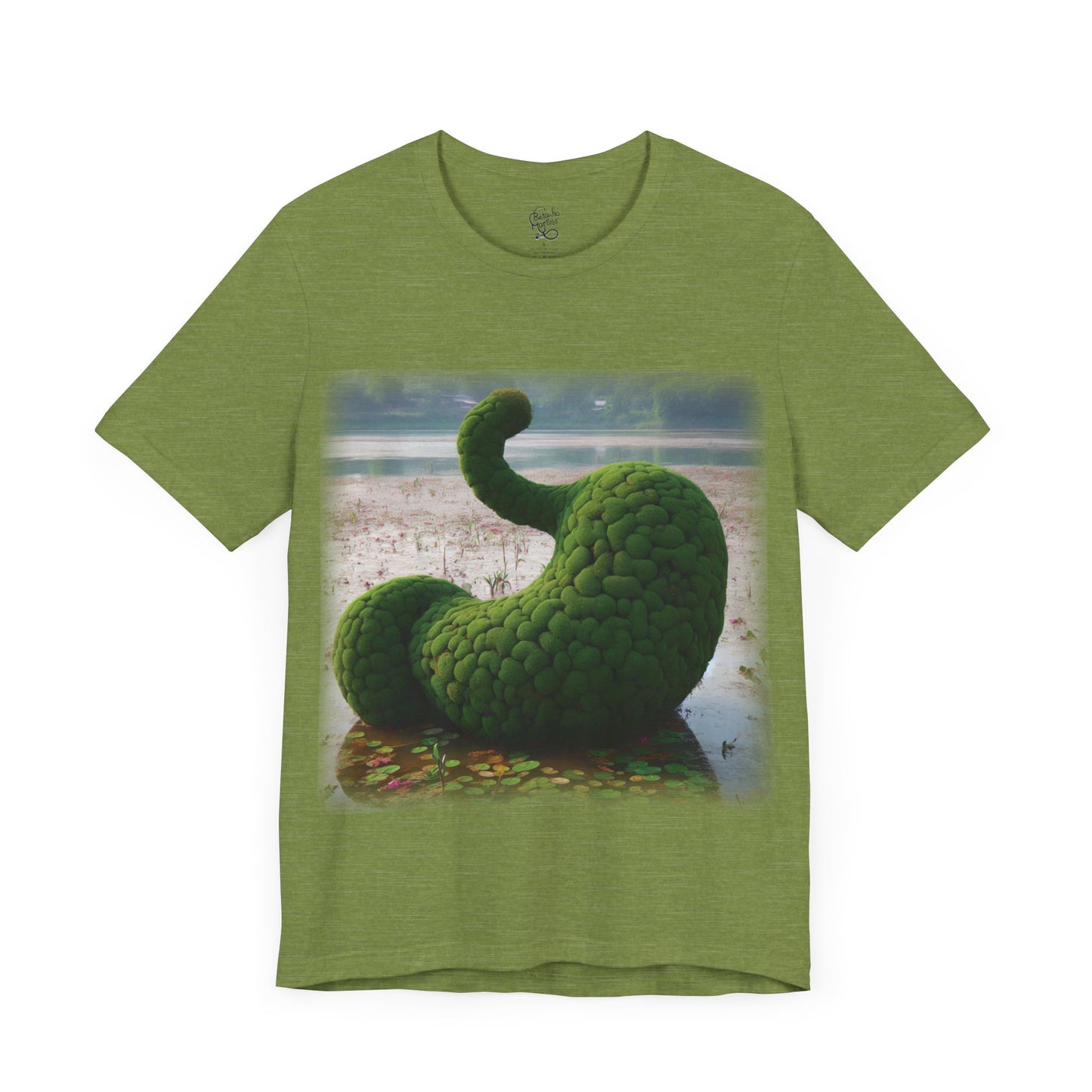 Stomach - Bush in the lake (Unisex Jersey Short Sleeve T-Shirt)