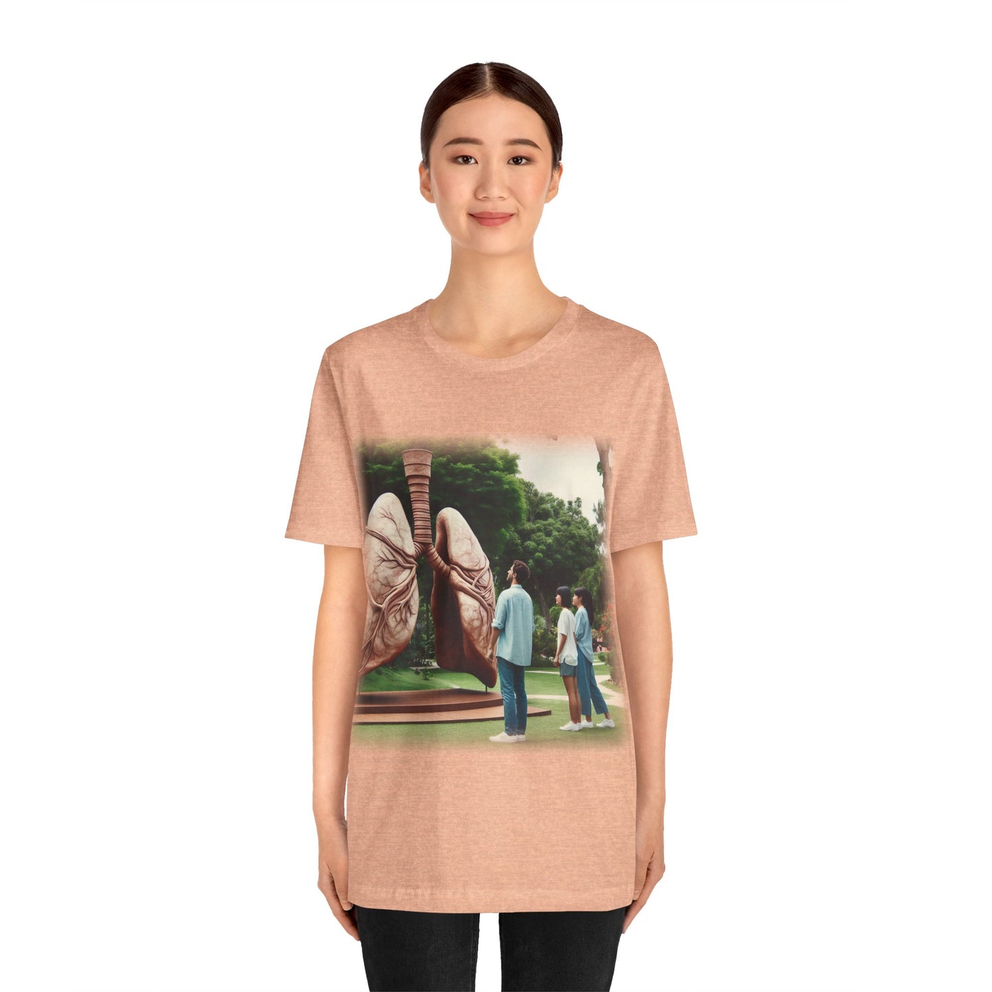 Lungs - The lung gardens 2 (Unisex Jersey Short Sleeve T-shirt)