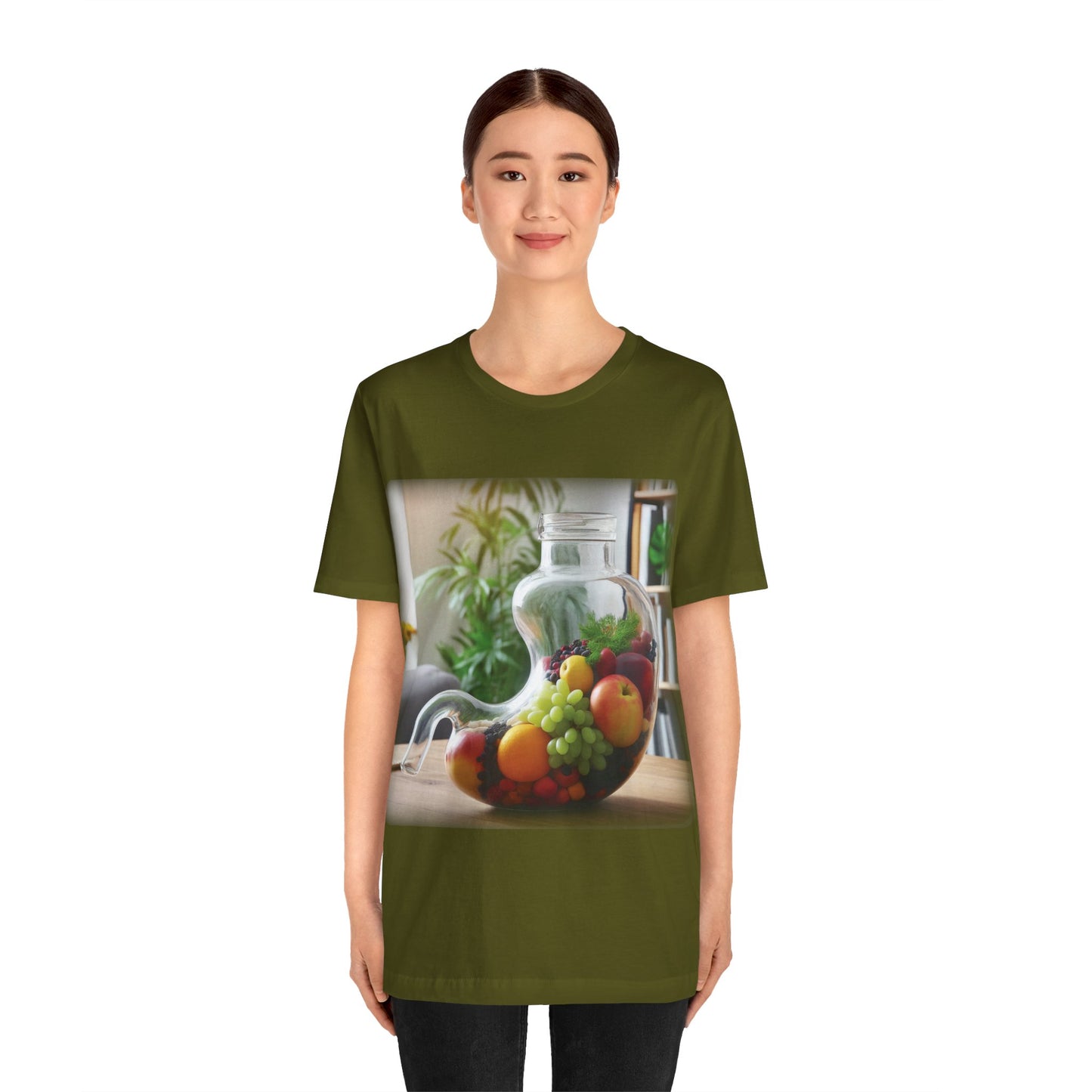 Stomach - Jar 1 (Unisex Jersey Short Sleeve T-Shirt)