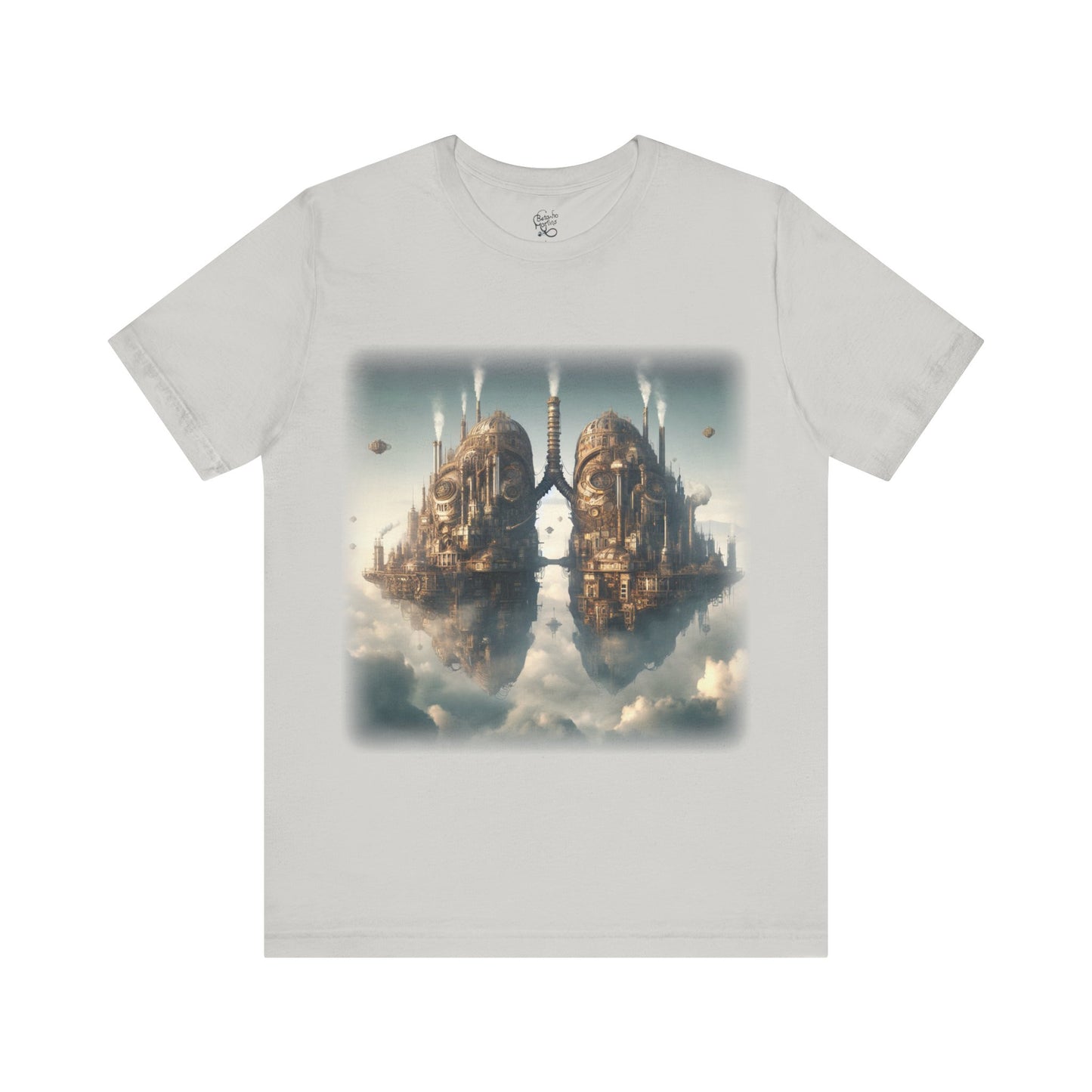 Lungs - Floating lung cities 1 (Unisex Jersey Short Sleeve T-shirt)