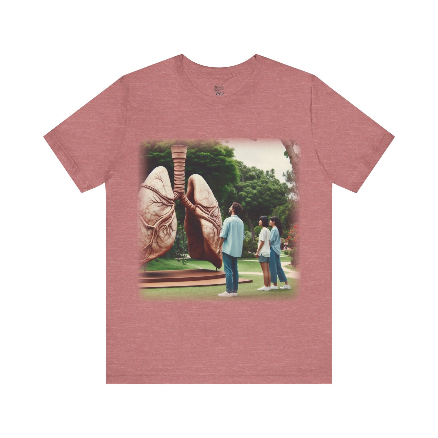 Lungs - The lung gardens 2 (Unisex Jersey Short Sleeve T-shirt)