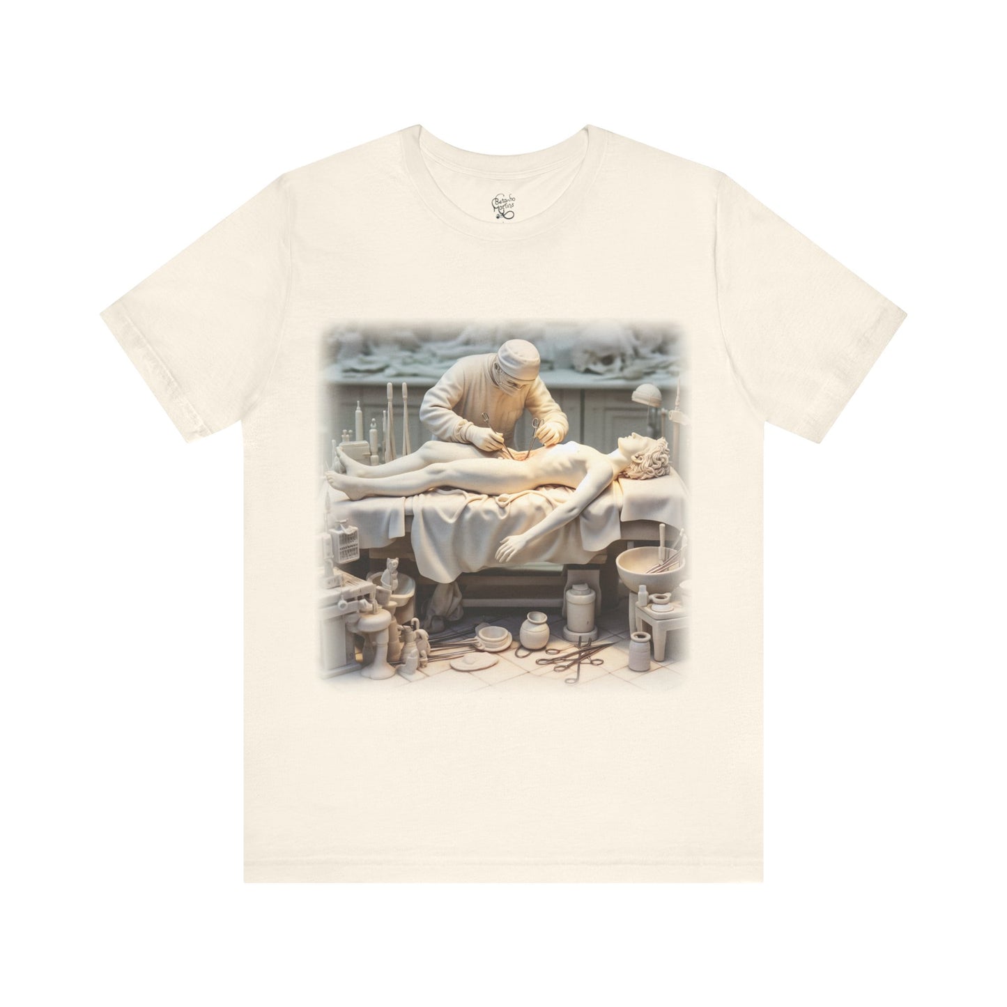 Surgery - Porcelain figurine 1 (Unisex Jersey Short Sleeve T-Shirt)