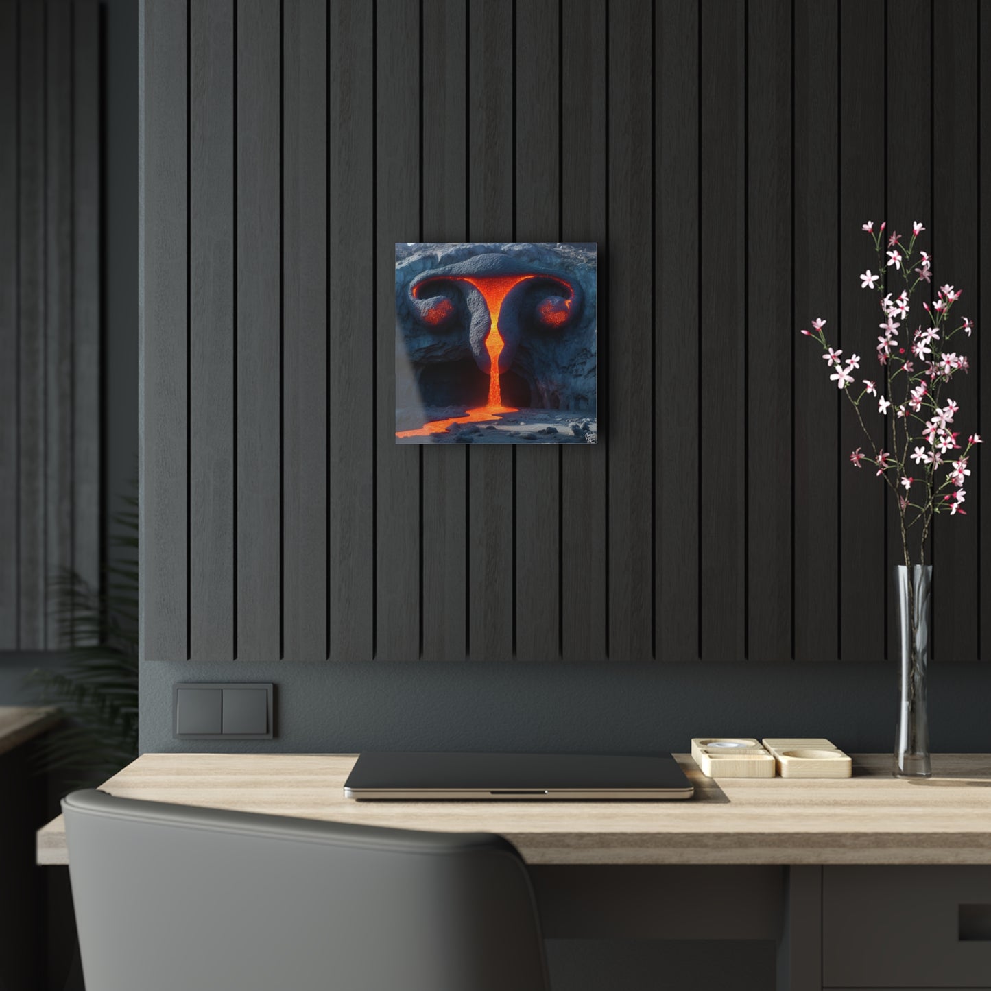 Uterus - Volcano - Acrylic Prints
