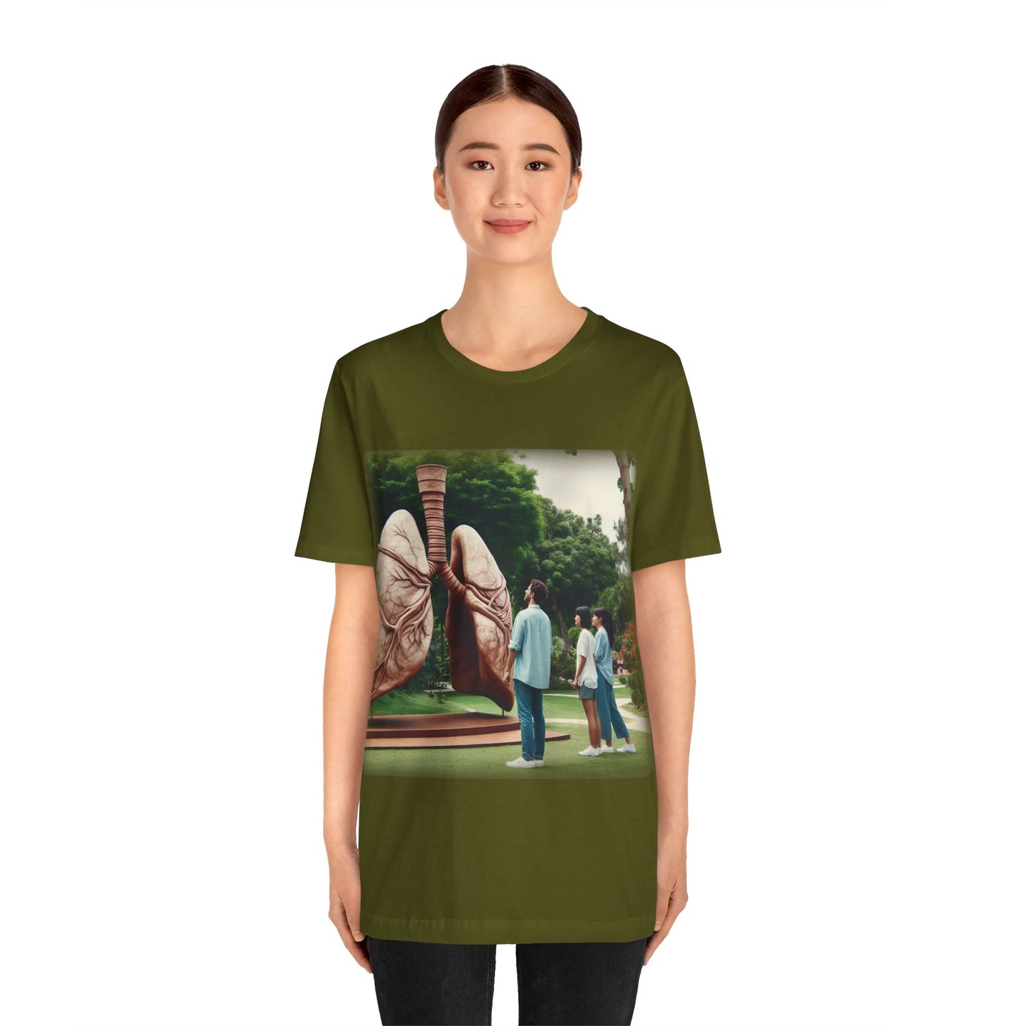 Lungs - The lung gardens 2 (Unisex Jersey Short Sleeve T-shirt)