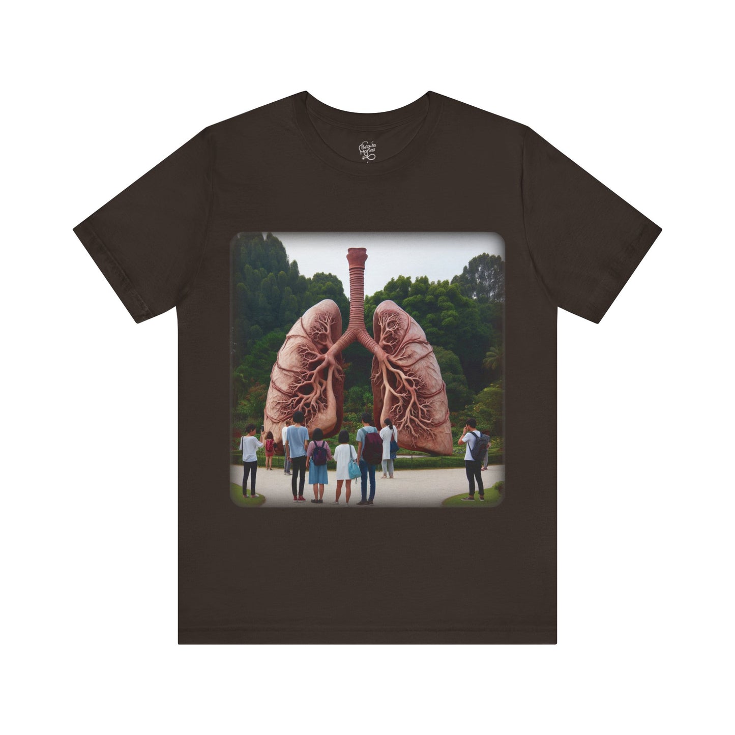 Lungs - The lung gardens 3 (Unisex Jersey Short Sleeve T-shirt)
