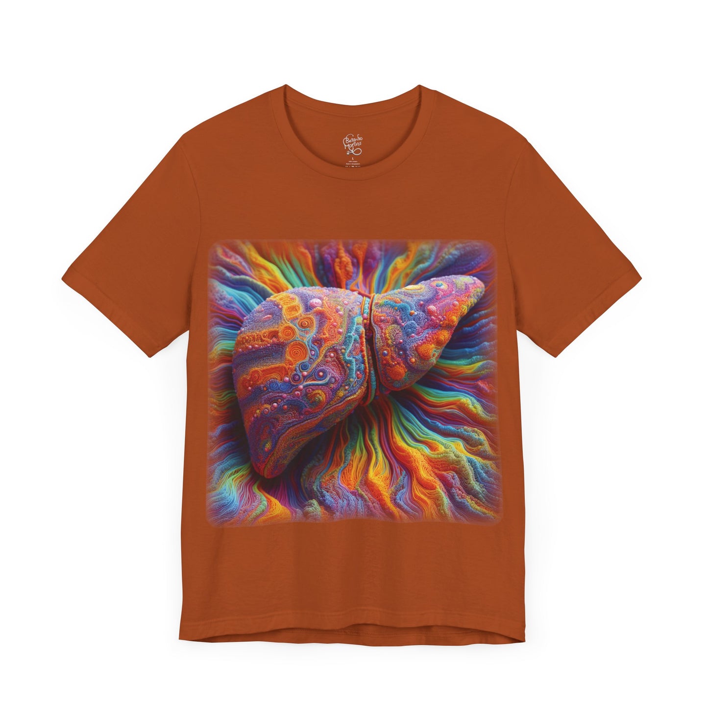 Liver - Colourful 2 (Unisex Jersey Short Sleeve T-Shirt)