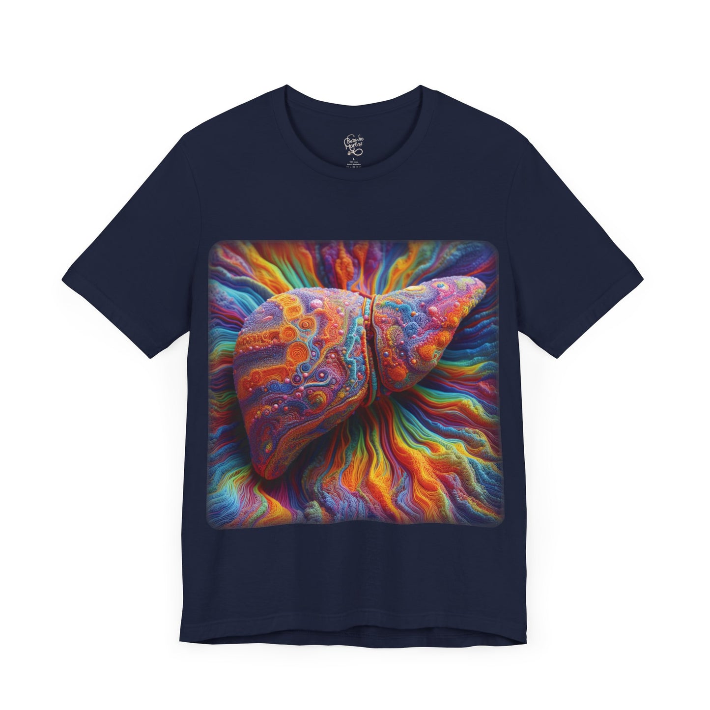 Liver - Colourful 2 (Unisex Jersey Short Sleeve T-Shirt)