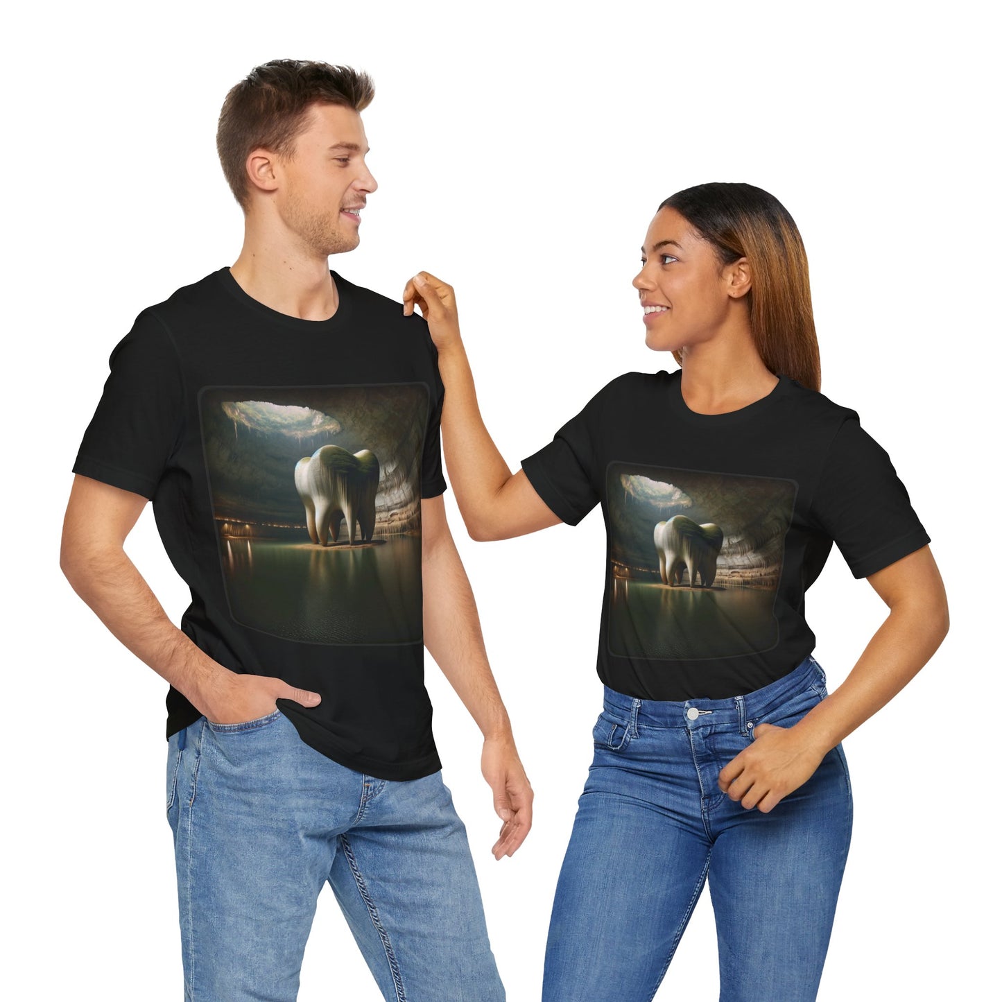 Tooth Cave (Unisex Jersey Short Sleeve T-Shirt)