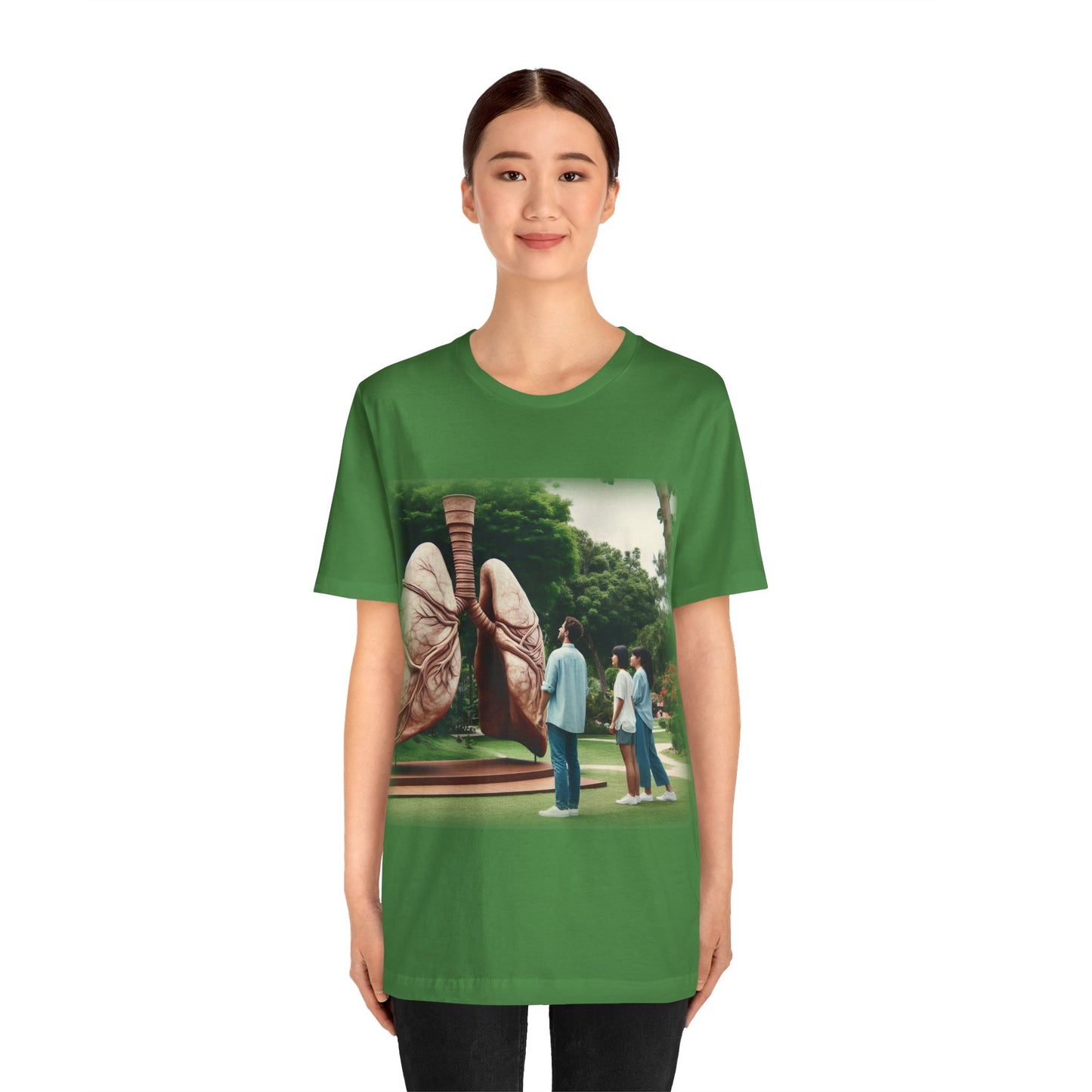 Lungs - The lung gardens 2 (Unisex Jersey Short Sleeve T-shirt)