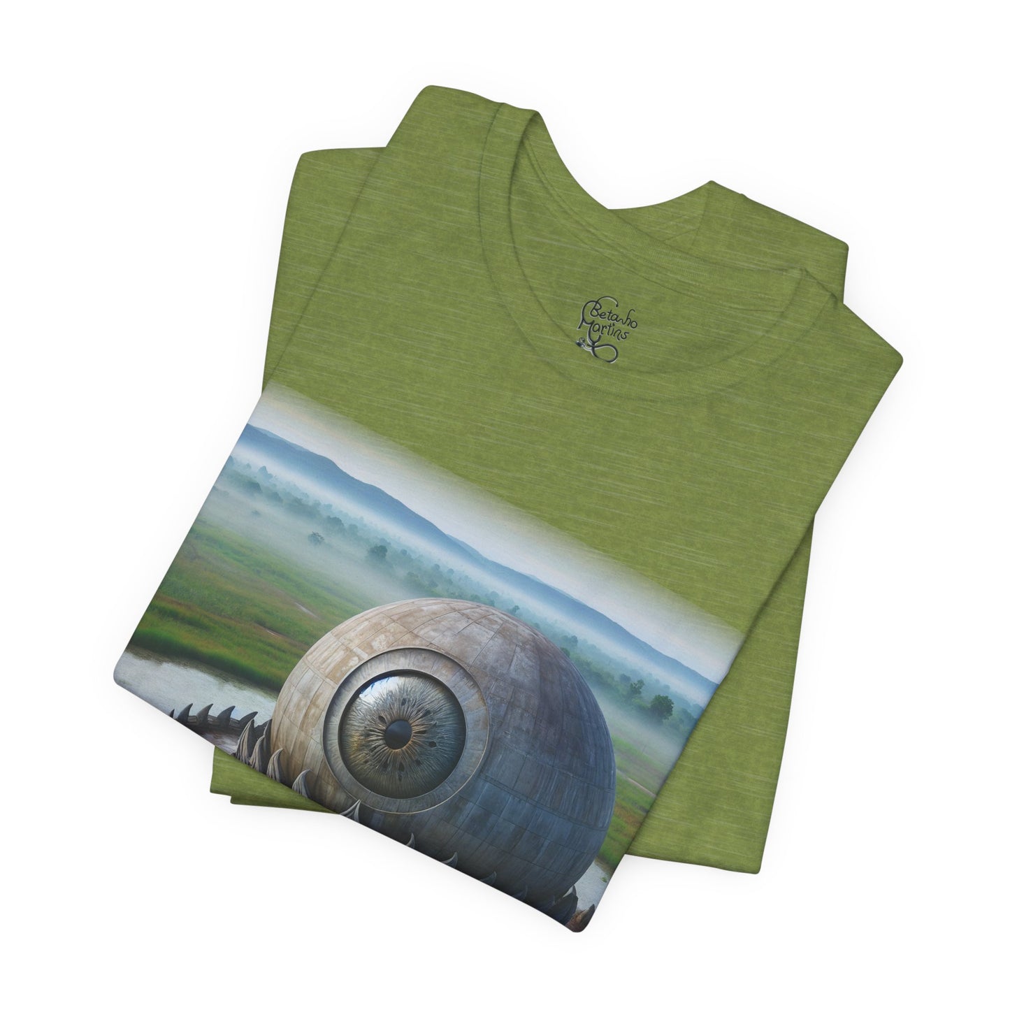 Eyes - Temple 1 (Unisex Jersey Short Sleeve T-Shirt)