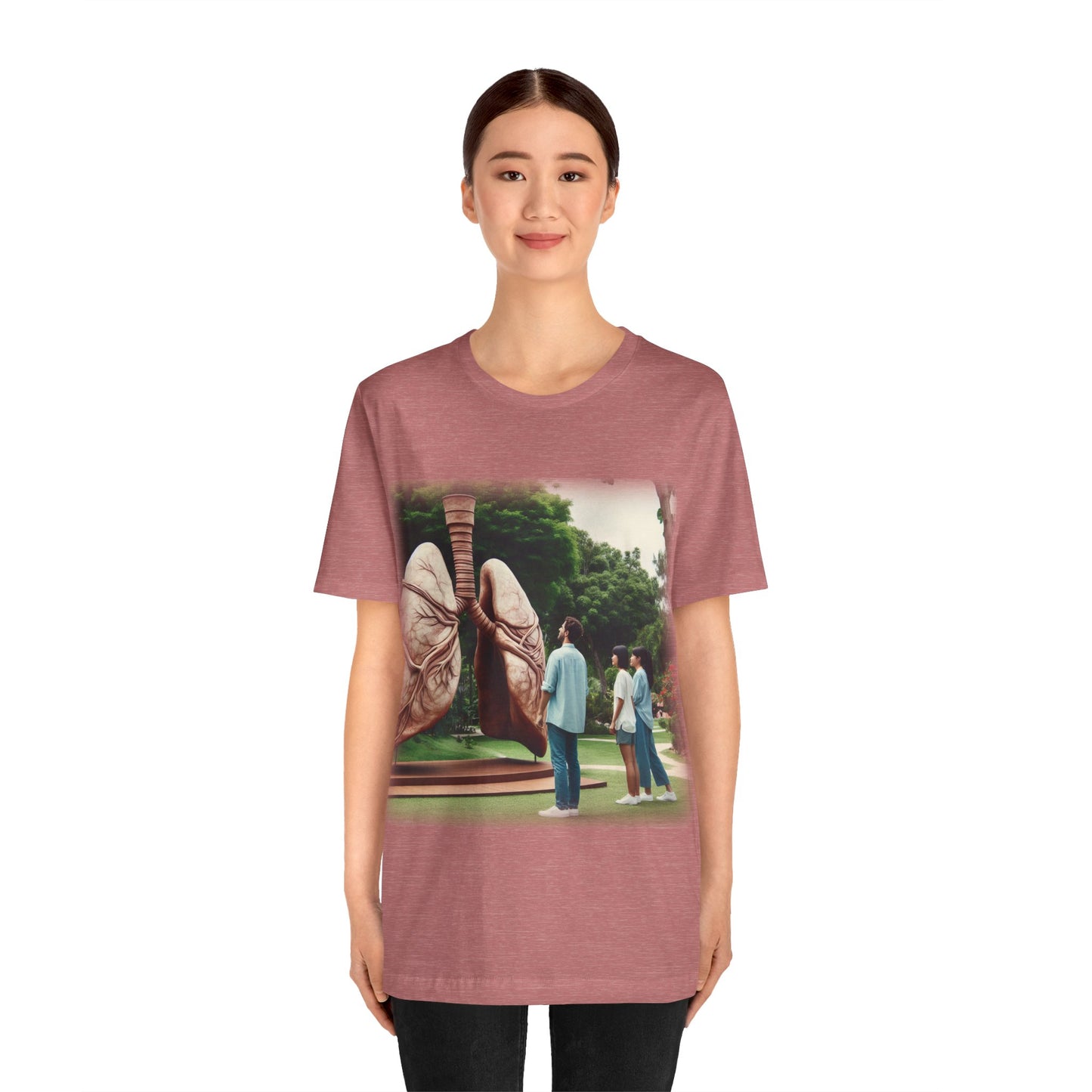 Lungs - The lung gardens 2 (Unisex Jersey Short Sleeve T-shirt)