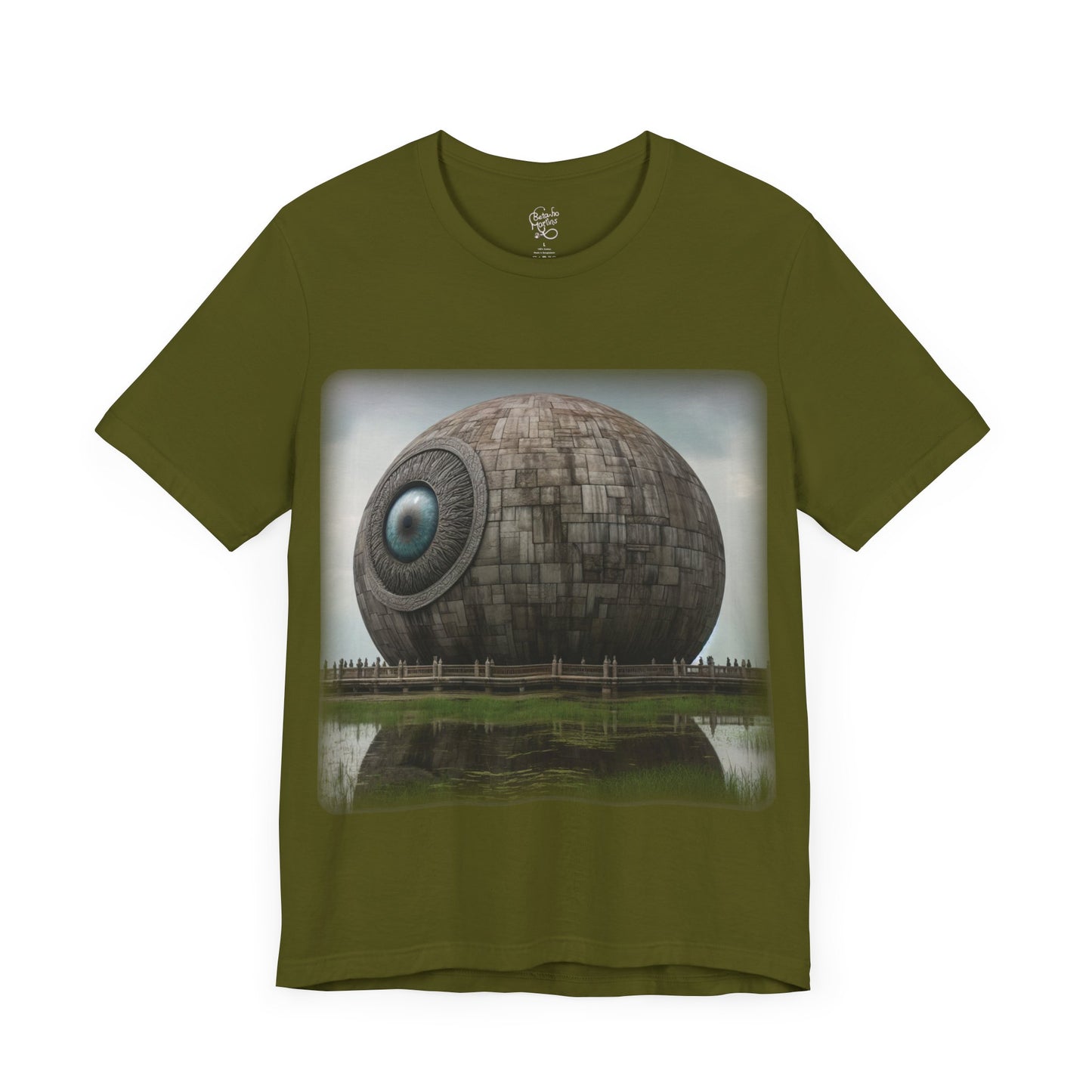 Eyes - Temple 2 (Unisex Jersey Short Sleeve T-Shirt)