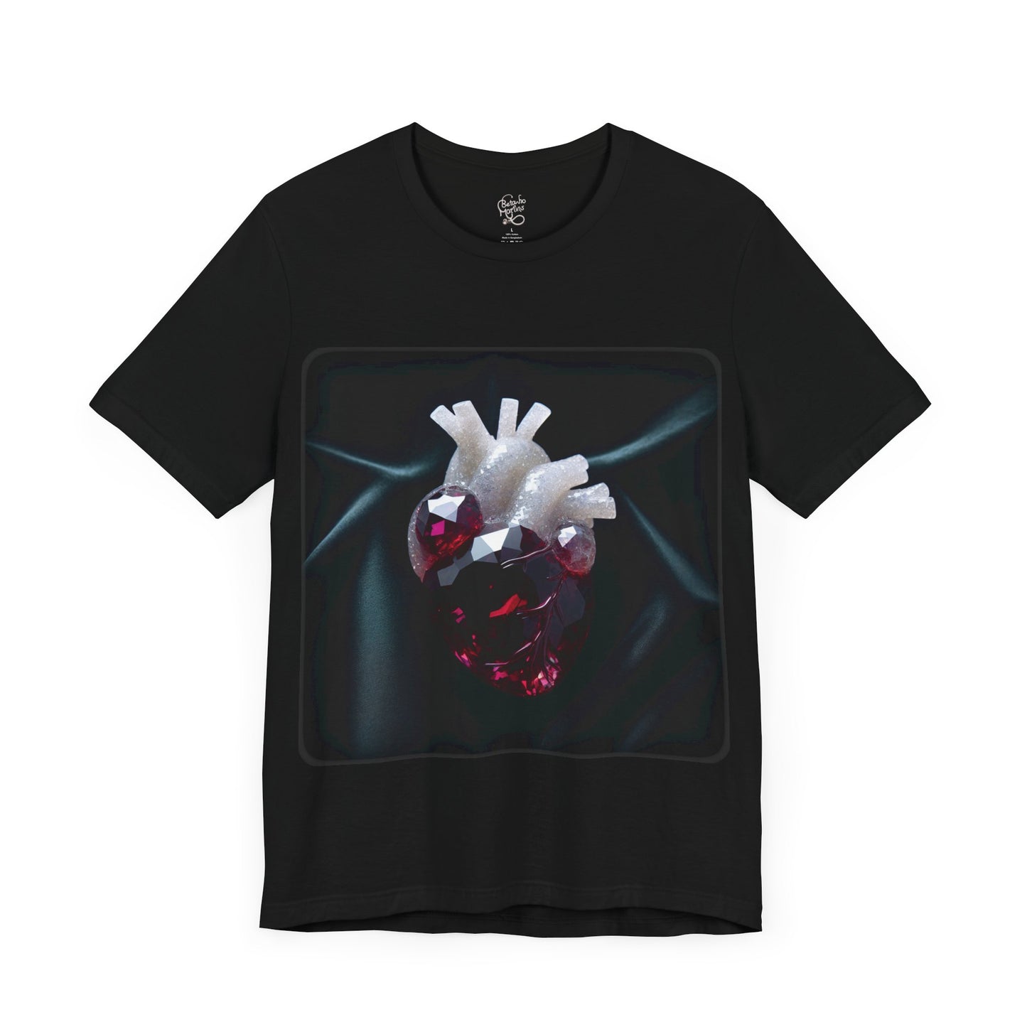 Heart - Crystal 4 (Unisex Jersey Short Sleeve T-Shirt)