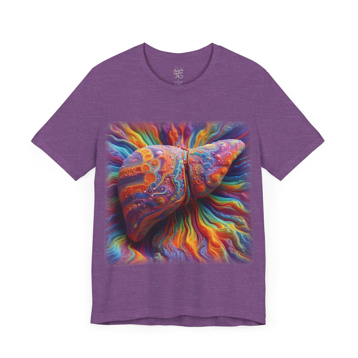 Liver - Colourful 2 (Unisex Jersey Short Sleeve T-Shirt)