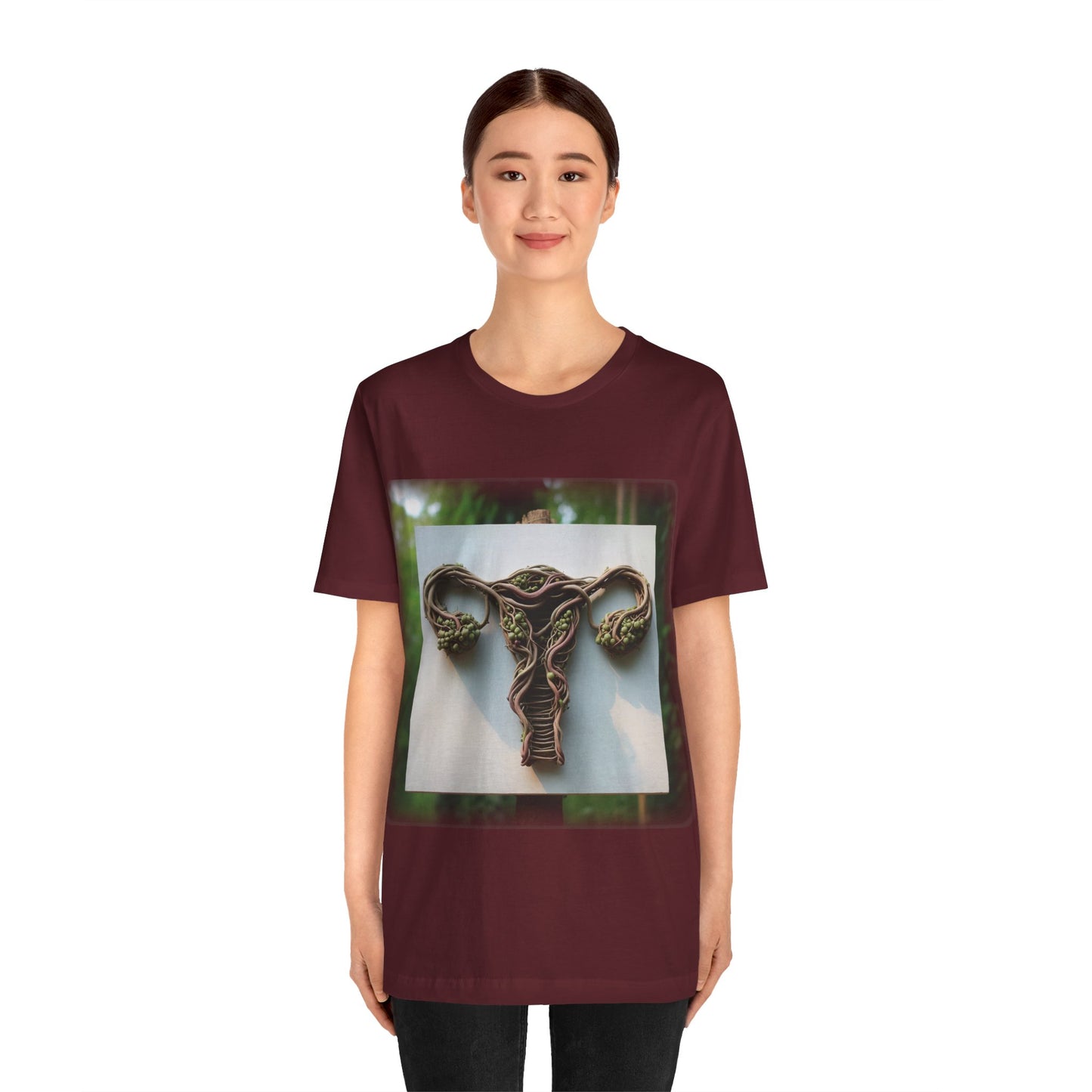 Vines - Uterus 2 (Unisex Jersey Short Sleeve T-shirt)