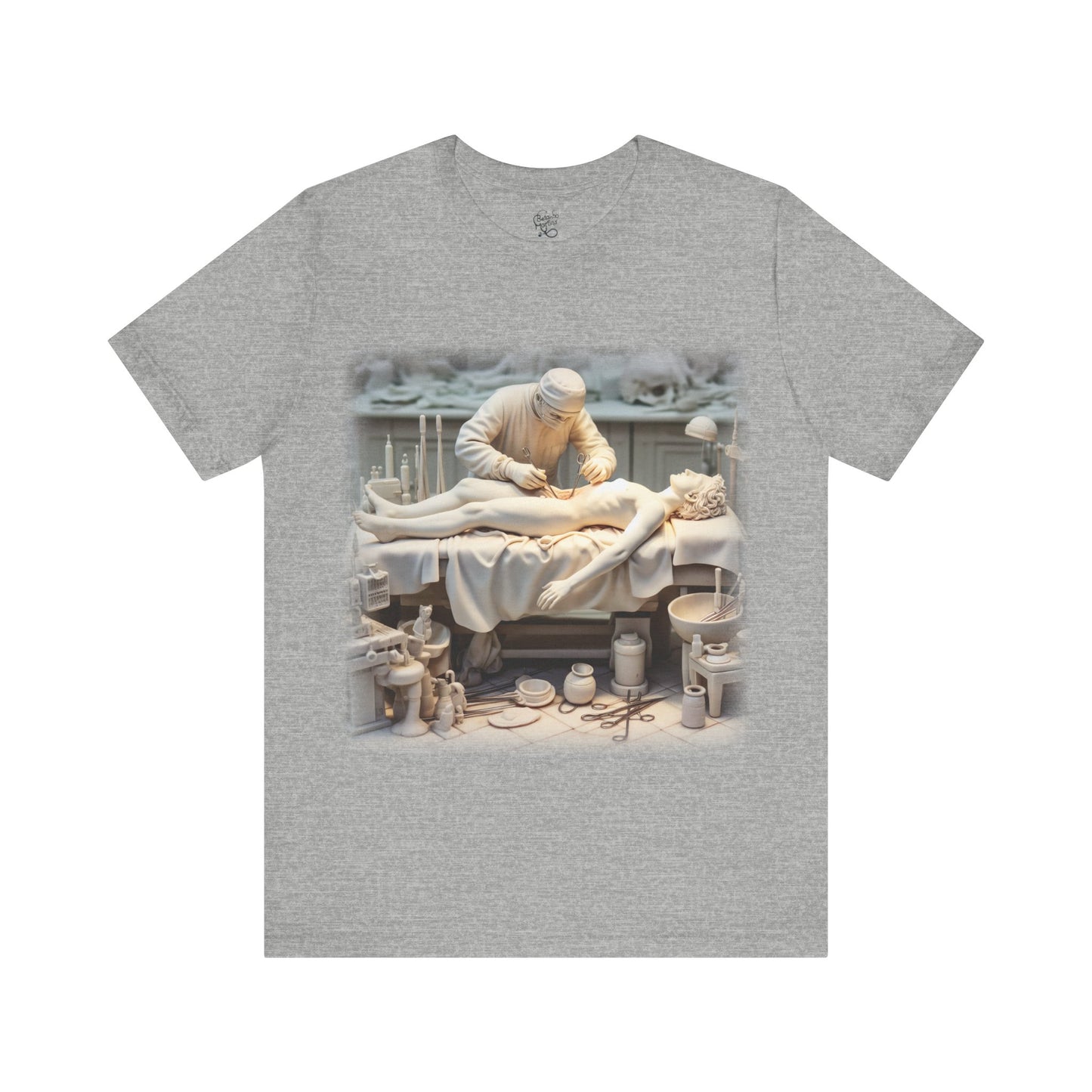 Surgery - Porcelain figurine 1 (Unisex Jersey Short Sleeve T-Shirt)