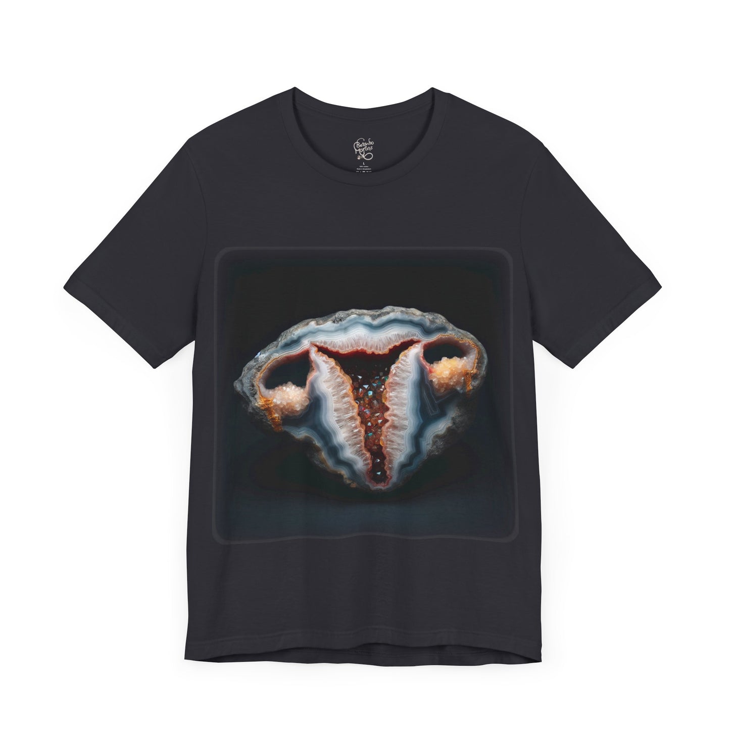 Uterus - Geode 1 (Unisex Jersey Short Sleeve T-Shirt)