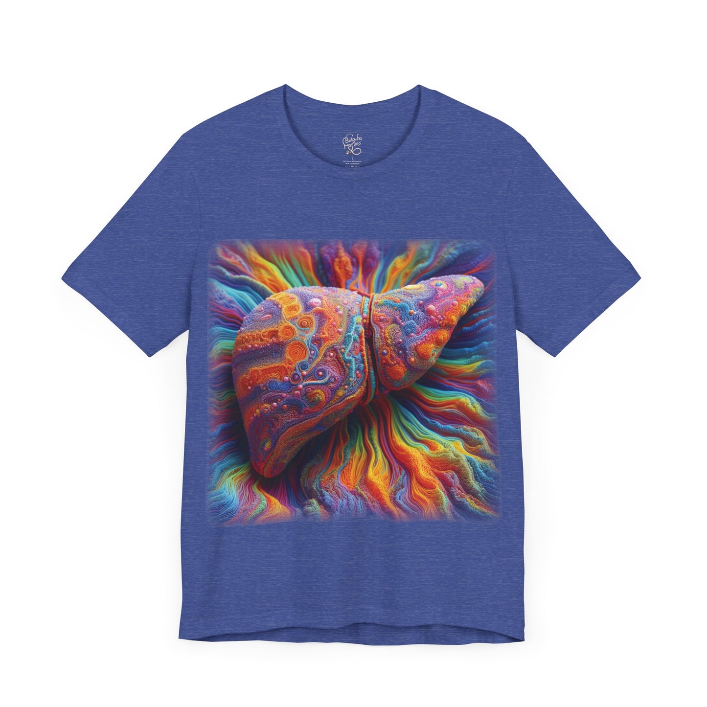 Liver - Colourful 2 (Unisex Jersey Short Sleeve T-Shirt)