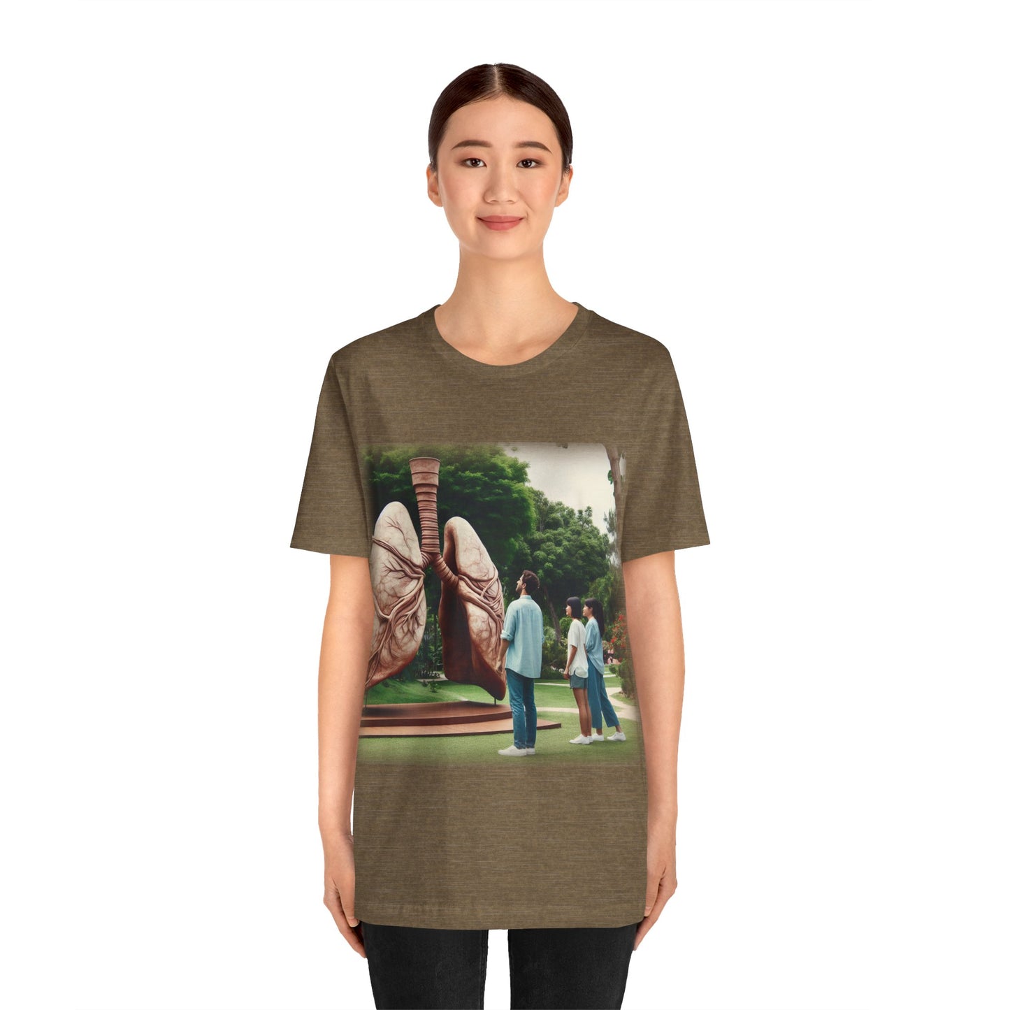 Lungs - The lung gardens 2 (Unisex Jersey Short Sleeve T-shirt)