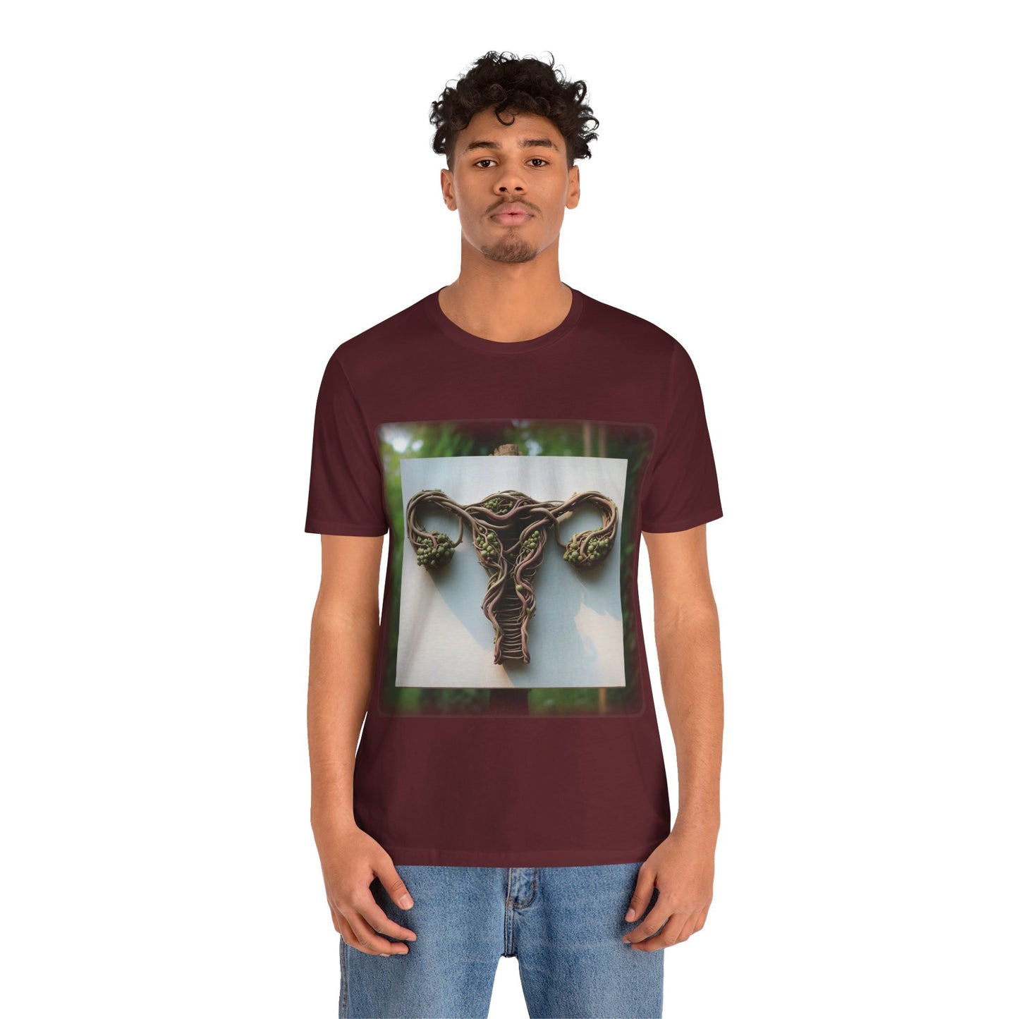 Vines - Uterus 2 (Unisex Jersey Short Sleeve T-shirt)