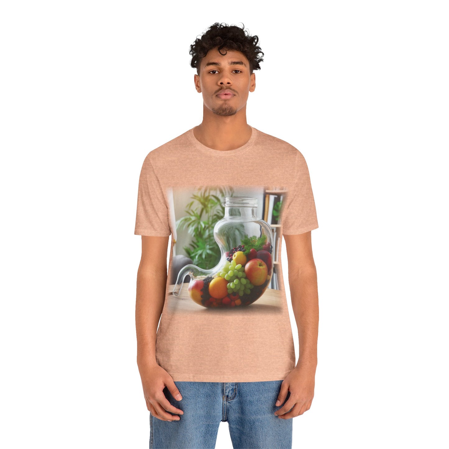 Stomach - Jar 1 (Unisex Jersey Short Sleeve T-Shirt)