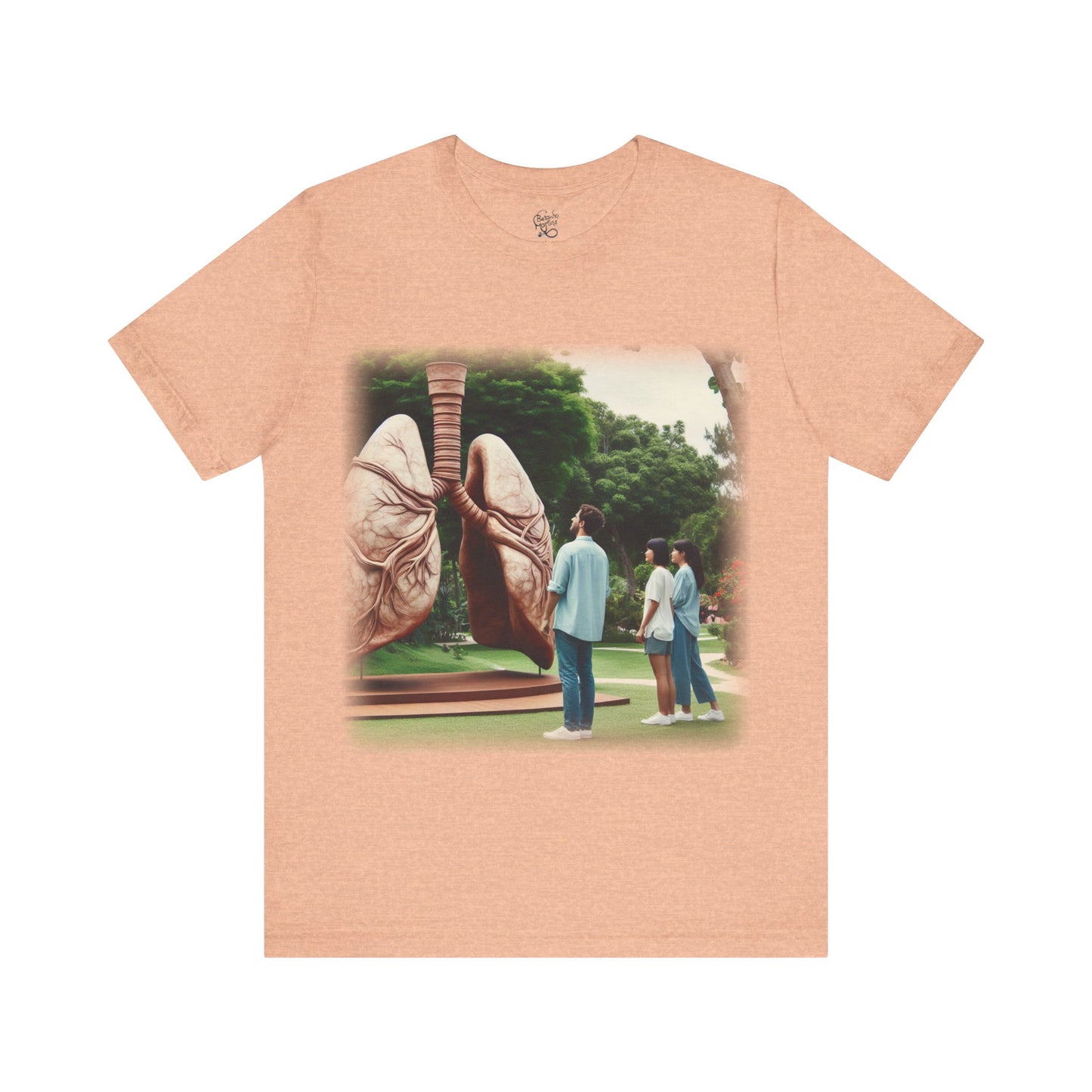 Lungs - The lung gardens 2 (Unisex Jersey Short Sleeve T-shirt)
