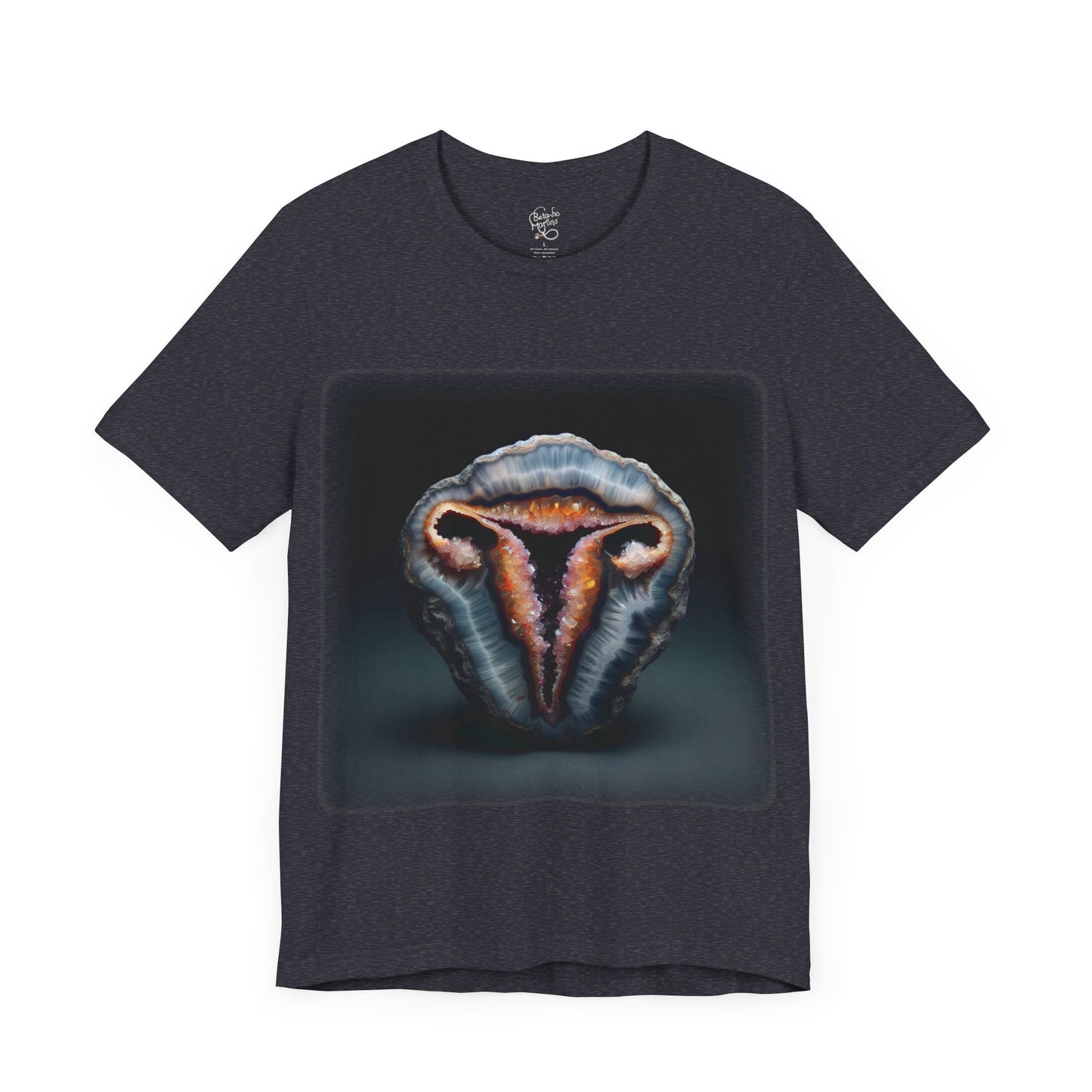 Uterus - Geode 2 (Unisex Jersey Short Sleeve T-Shirt)