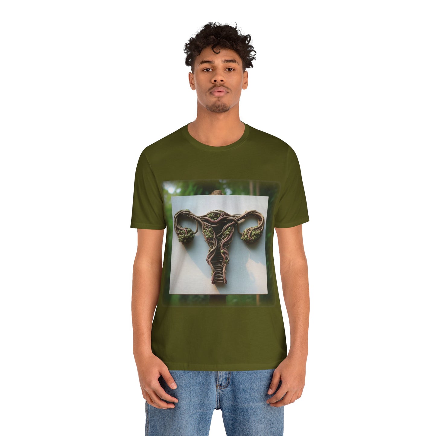 Vines - Uterus 2 (Unisex Jersey Short Sleeve T-shirt)