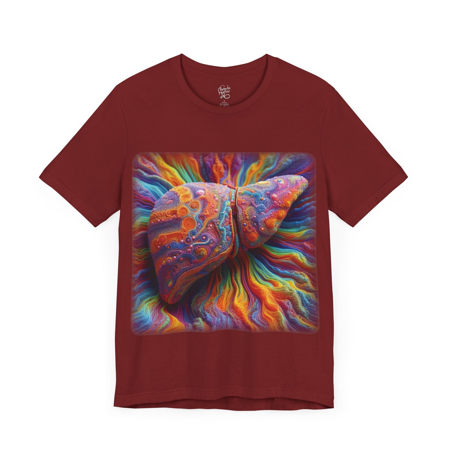 Liver - Colourful 2 (Unisex Jersey Short Sleeve T-Shirt)